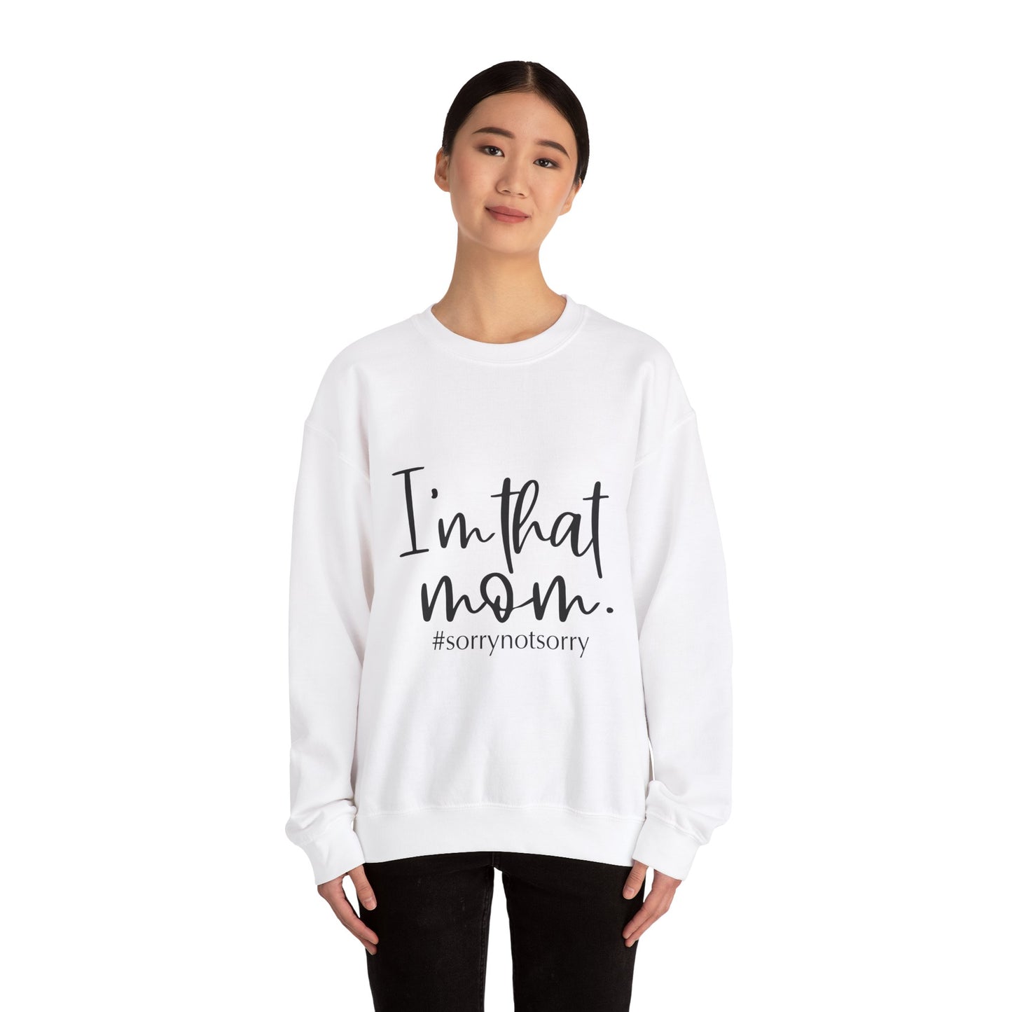 I'm That Mom Crewneck Sweatshirt – Cozy Unisex Heavy Blend™