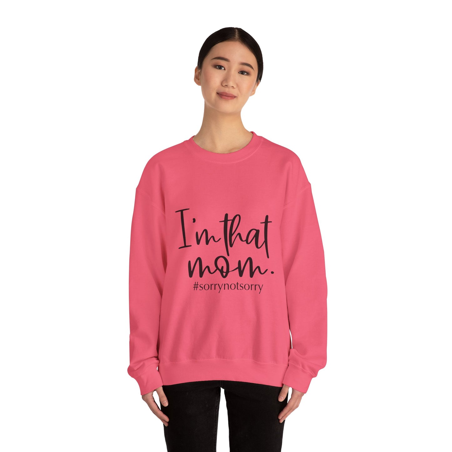 I'm That Mom Crewneck Sweatshirt – Cozy Unisex Heavy Blend™