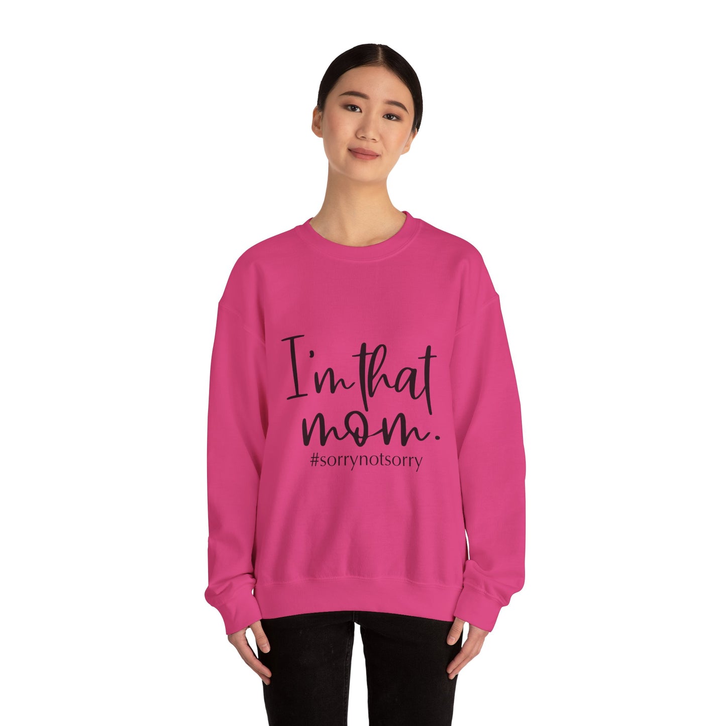 I'm That Mom Crewneck Sweatshirt – Cozy Unisex Heavy Blend™