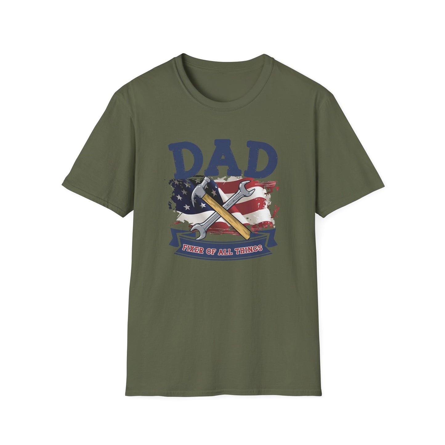 Patriotic Dad T-Shirt - Perfect Gift for Father's Day