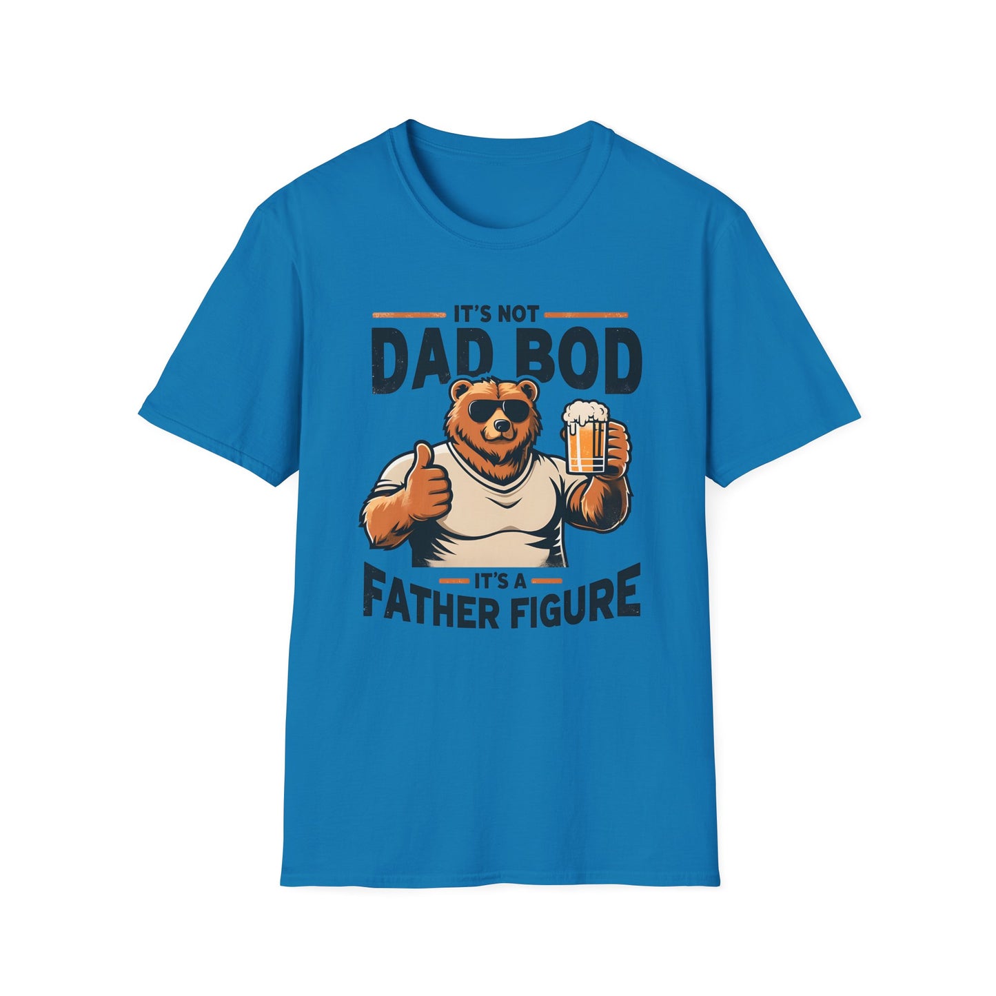 Fun Father Figure T-Shirt, Dad Bod Tee, Gift for Dads, Father's Day Gift
