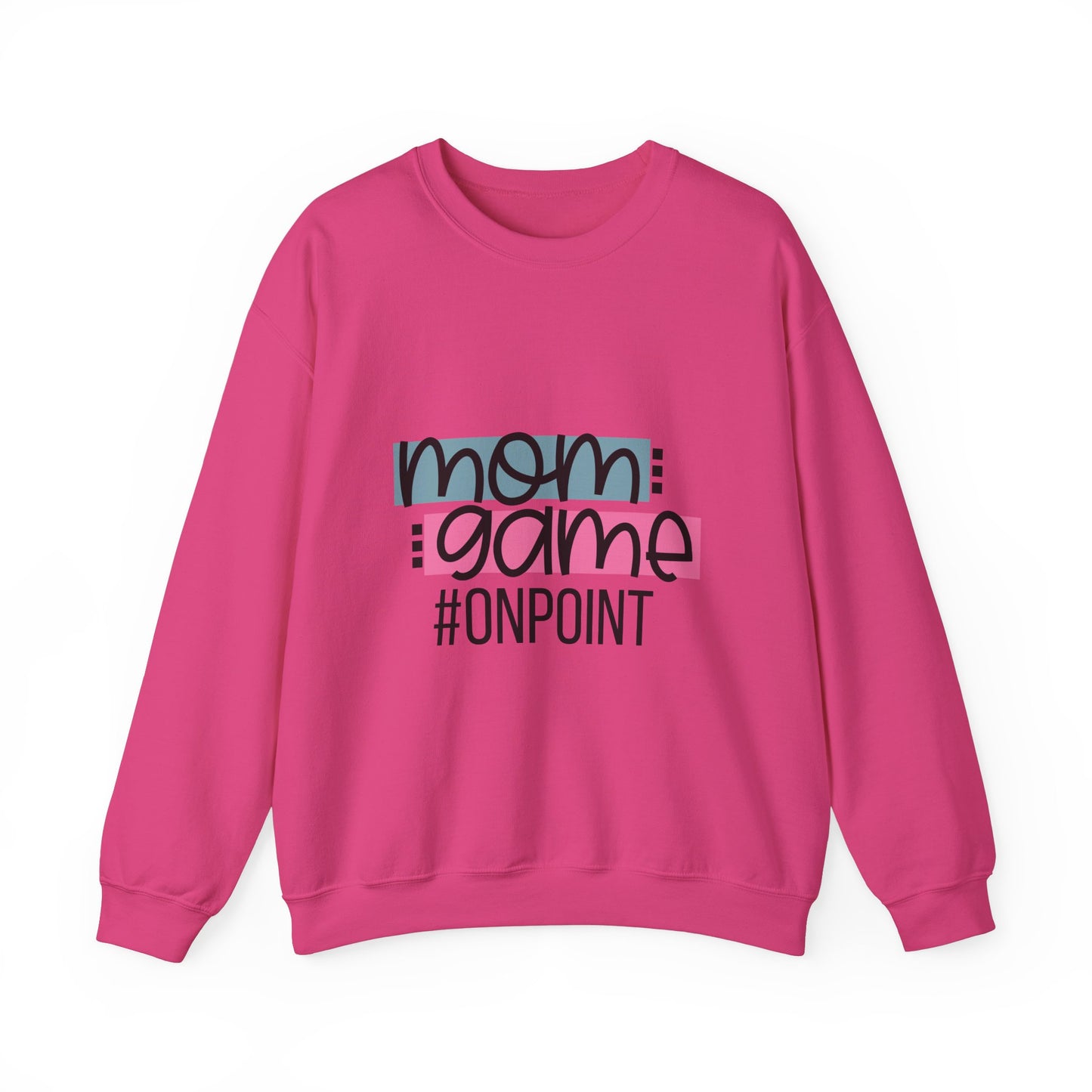 Mom Game On Point Crewneck Sweatshirt