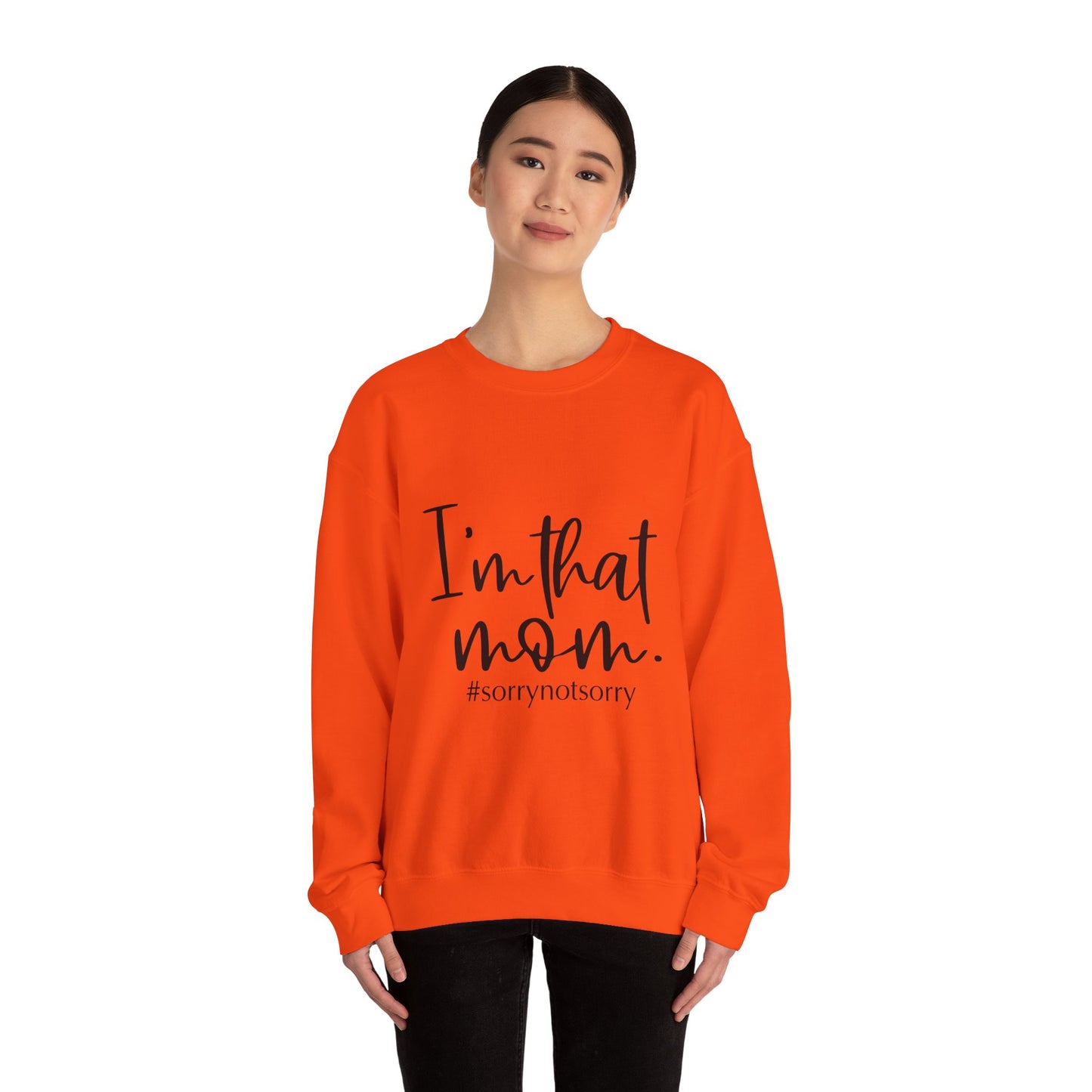 I'm That Mom Crewneck Sweatshirt – Cozy Unisex Heavy Blend™