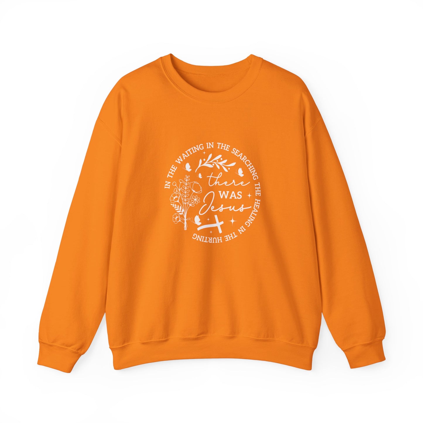 Faith & Comfort Crewneck Sweatshirt - 'In the Waiting' Design