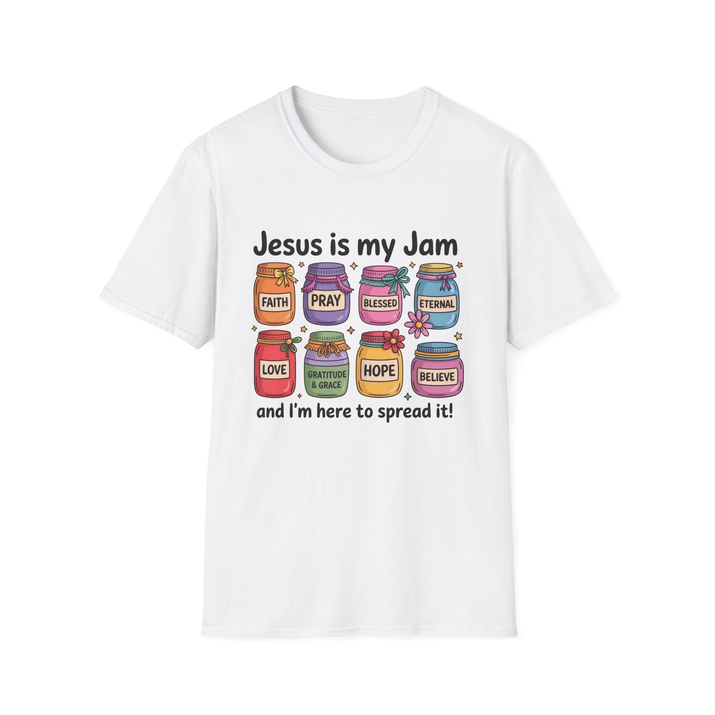 Jesus Is My Jam T-Shirt — Christian Faith Graphic Tee