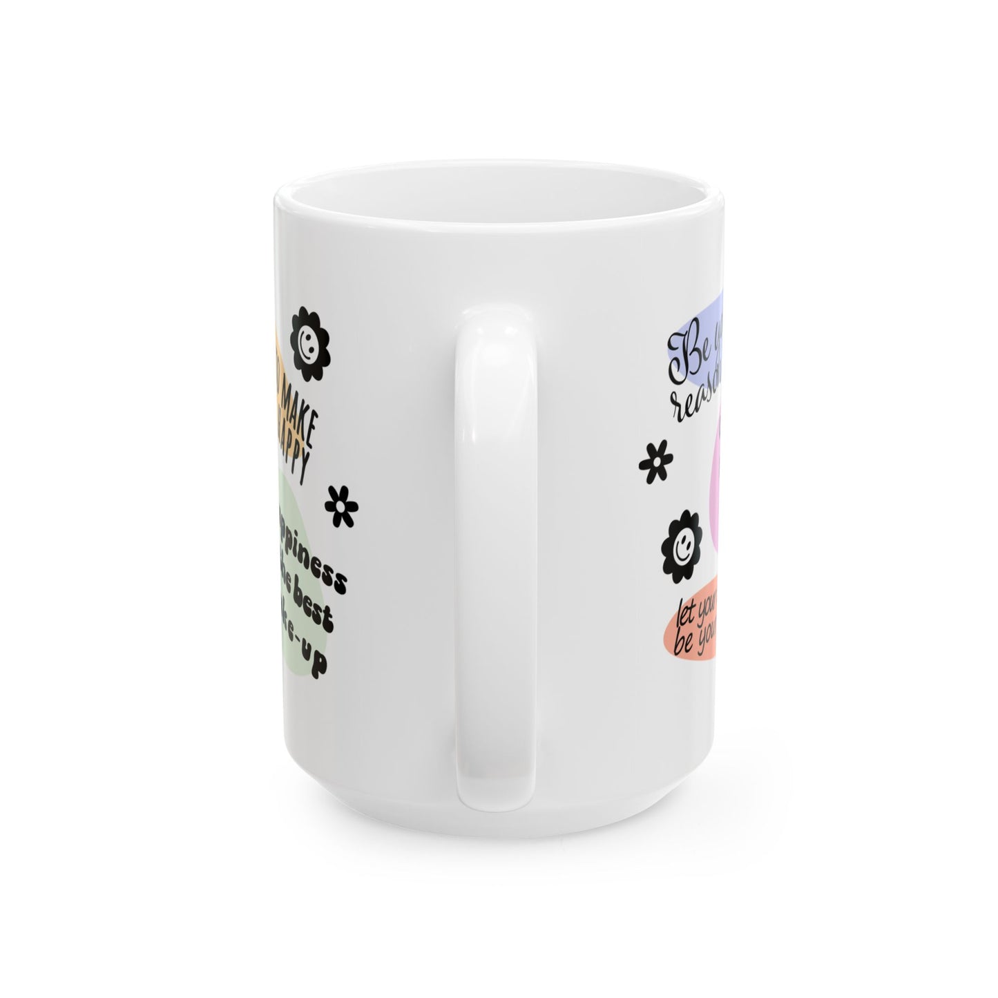 Inspirational Ceramic Mug - Self-Love & Positivity Quotes