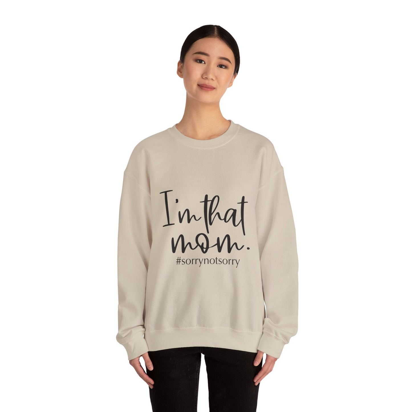 I'm That Mom Crewneck Sweatshirt – Cozy Unisex Heavy Blend™
