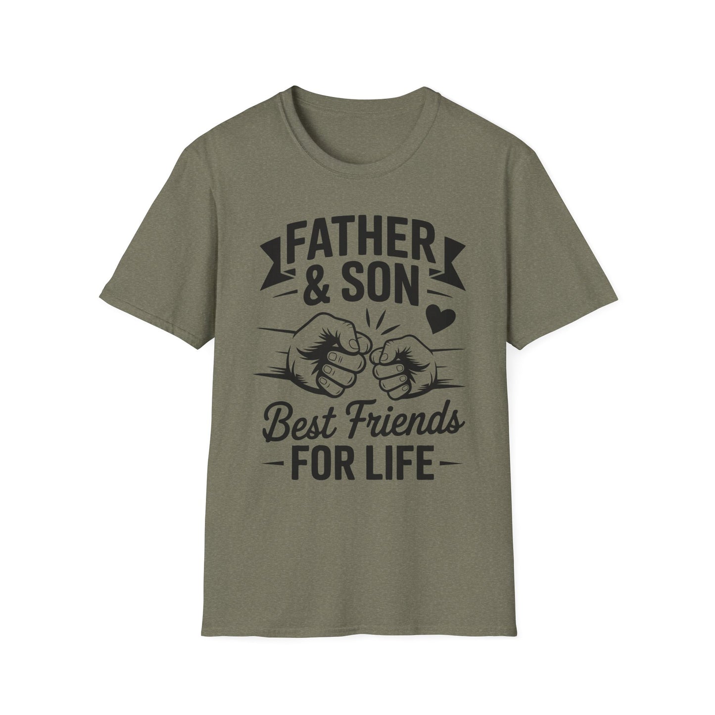 Father and Son Best Friends Unisex T-Shirt, Family Bonding Tee