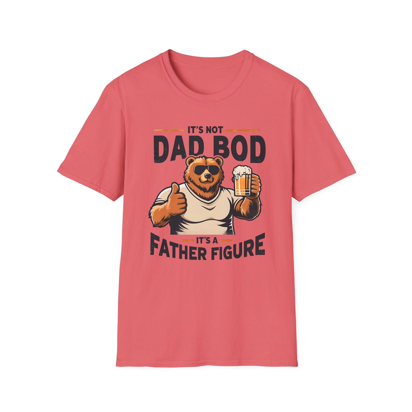 Fun Father Figure T-Shirt, Dad Bod Tee, Gift for Dads, Father's Day Gift