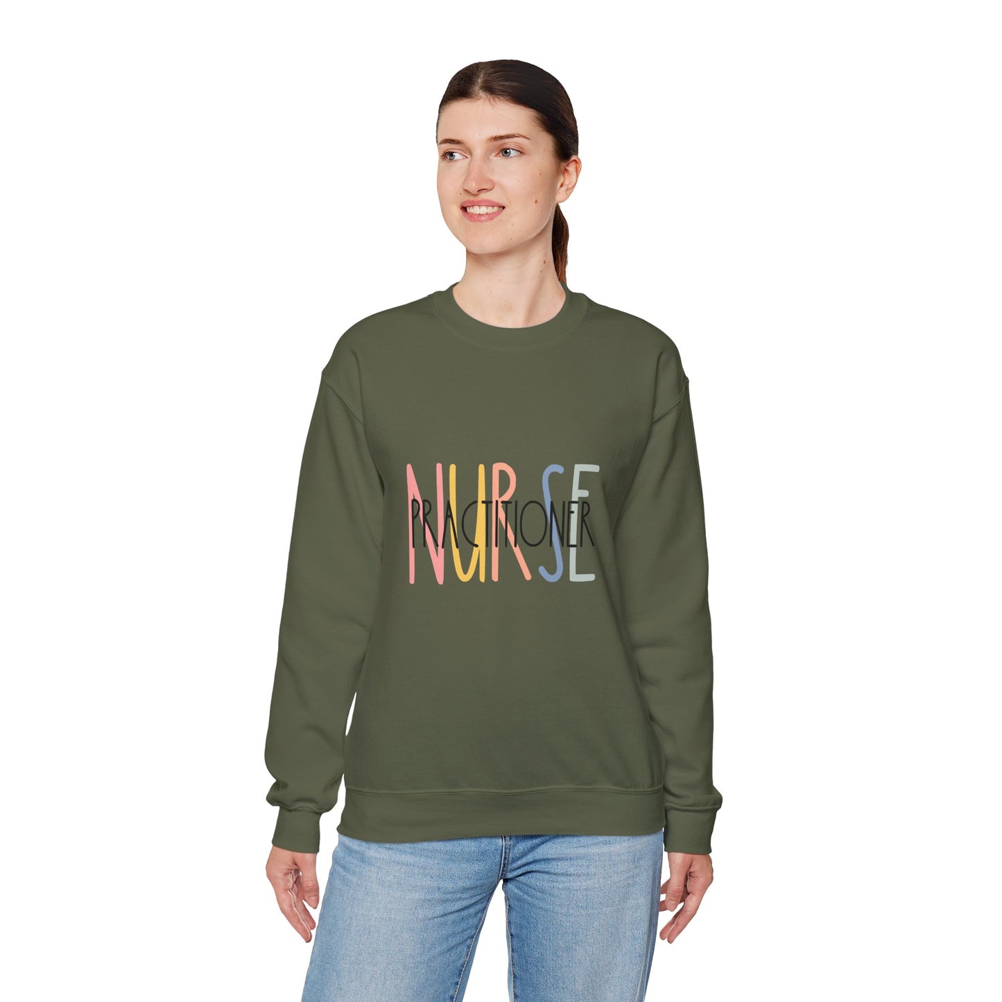 Nurse Practitioner Sweatshirt - Cozy Unisex Crewneck for Healthcare Heroes