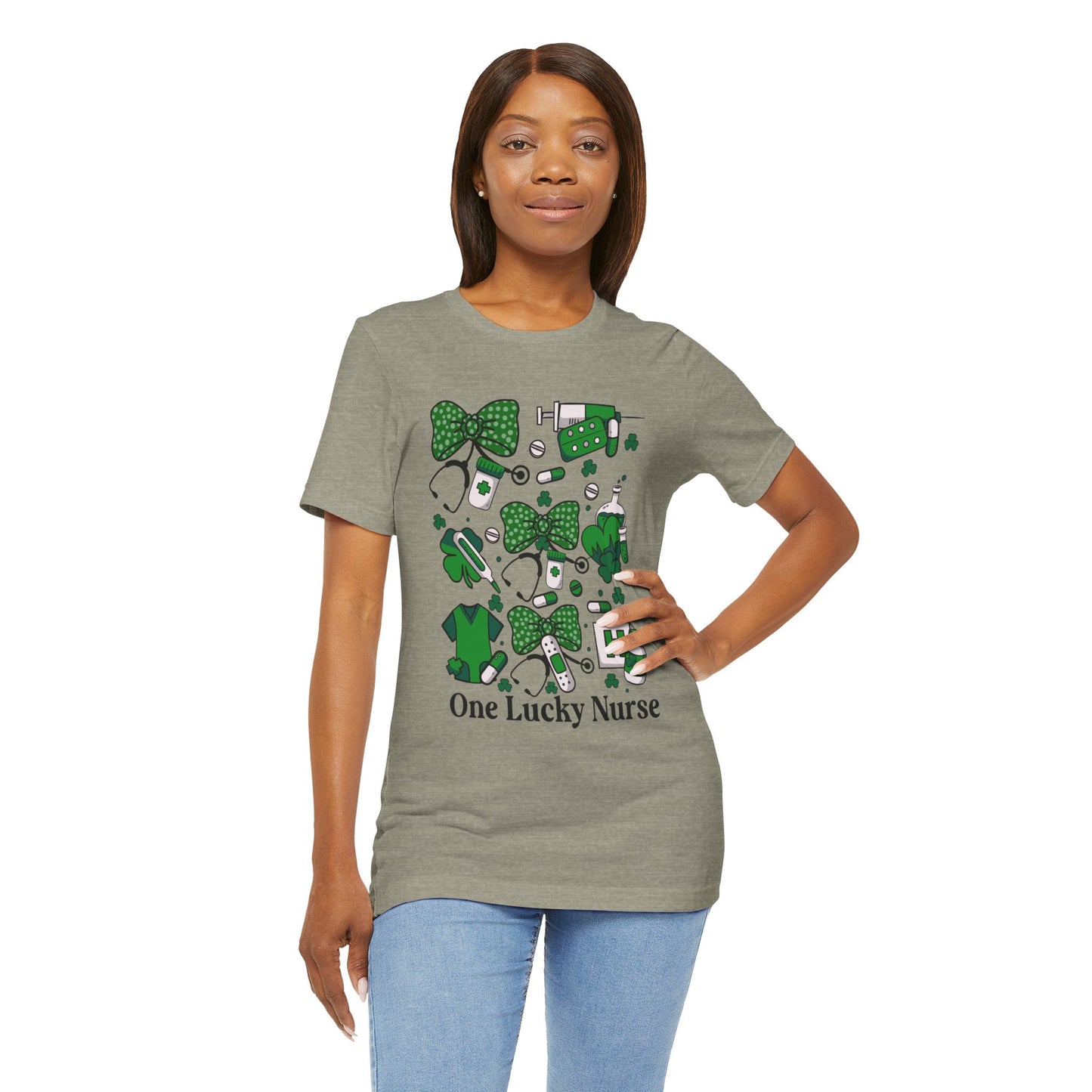 One Lucky Nurse Green St. Patrick's Day Tee