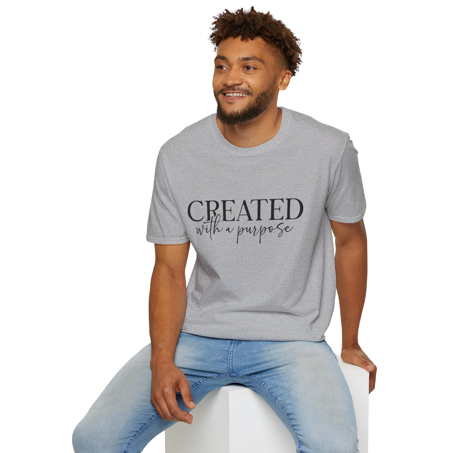 Created With a Purpose T-Shirt — Inspirational Christian Tee