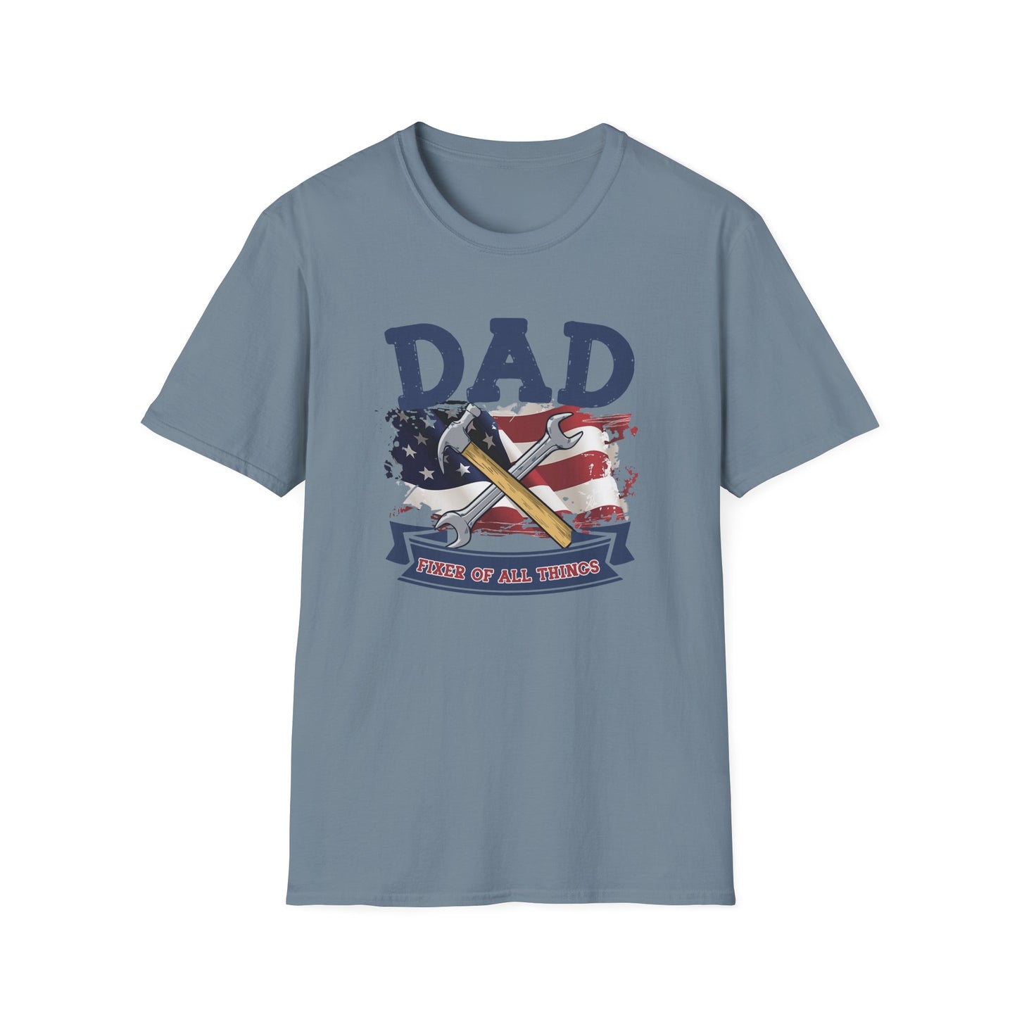 Patriotic Dad T-Shirt - Perfect Gift for Father's Day
