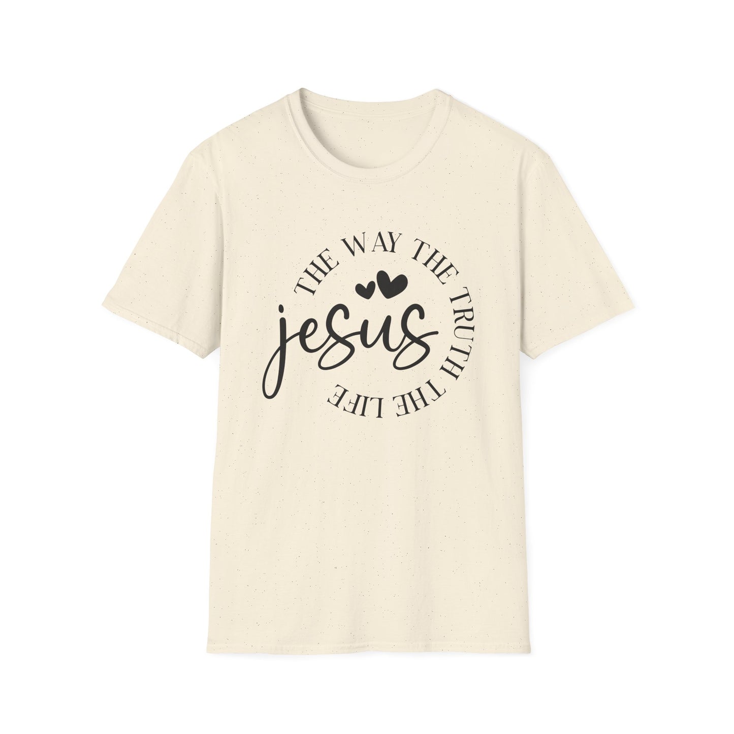 Jesus Faith T-Shirt — "The Way, The Truth, The Life" Christian Tee