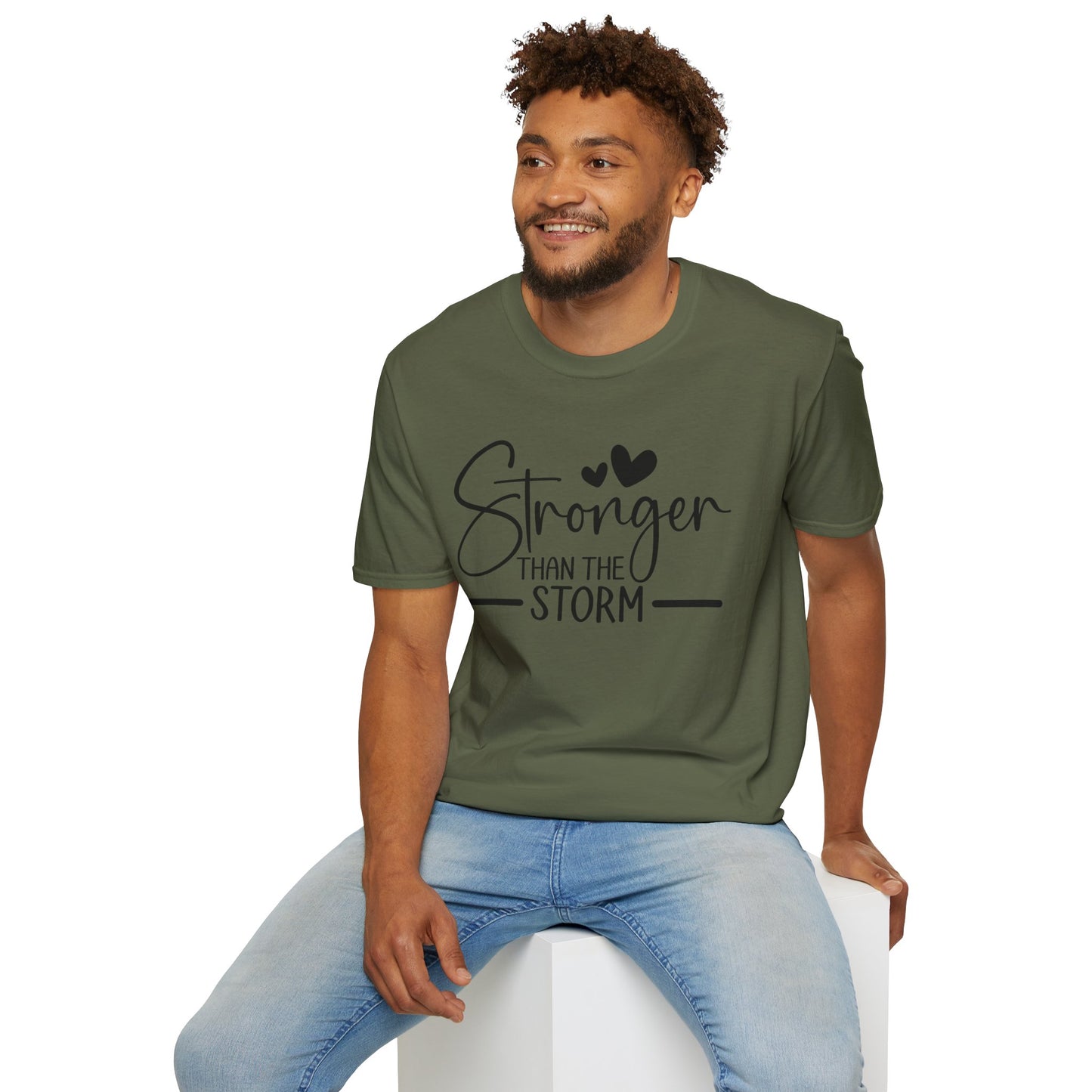 Stronger Than the Storm T-Shirt — Inspirational Tee