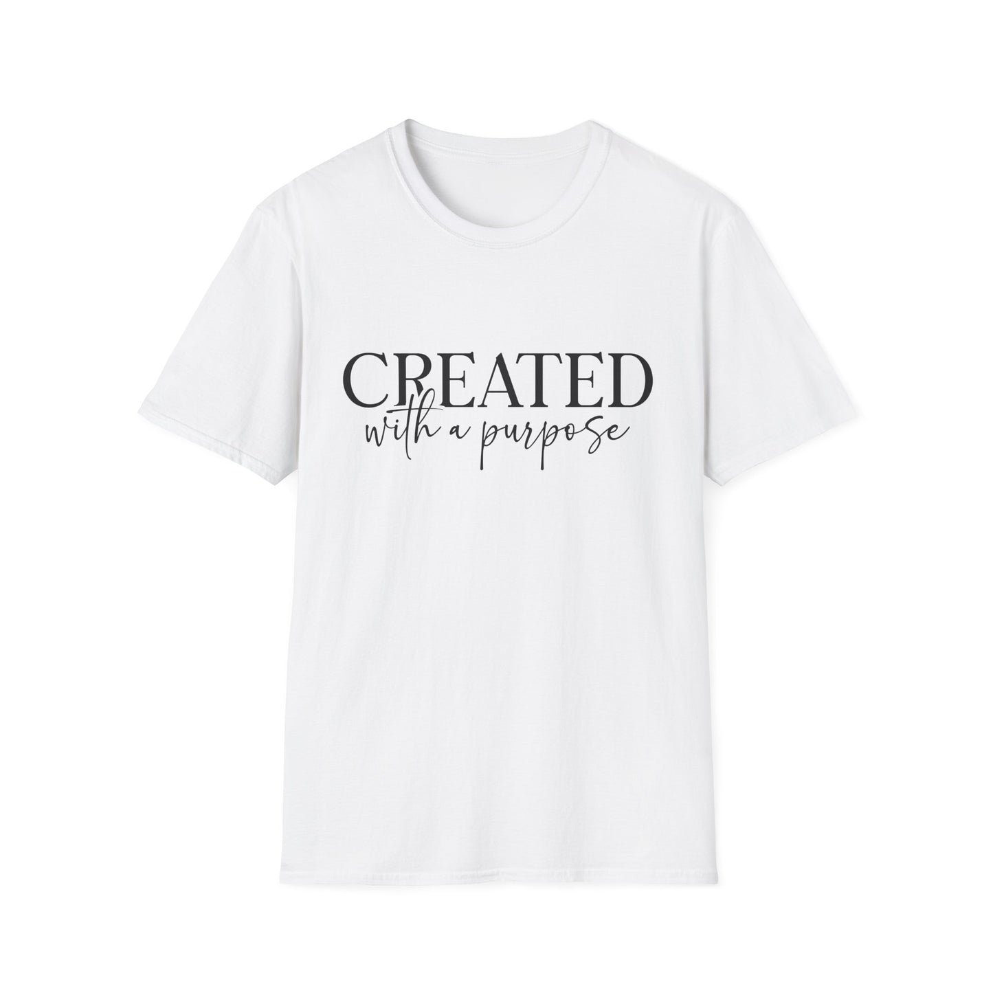 Created With a Purpose T-Shirt — Inspirational Christian Tee
