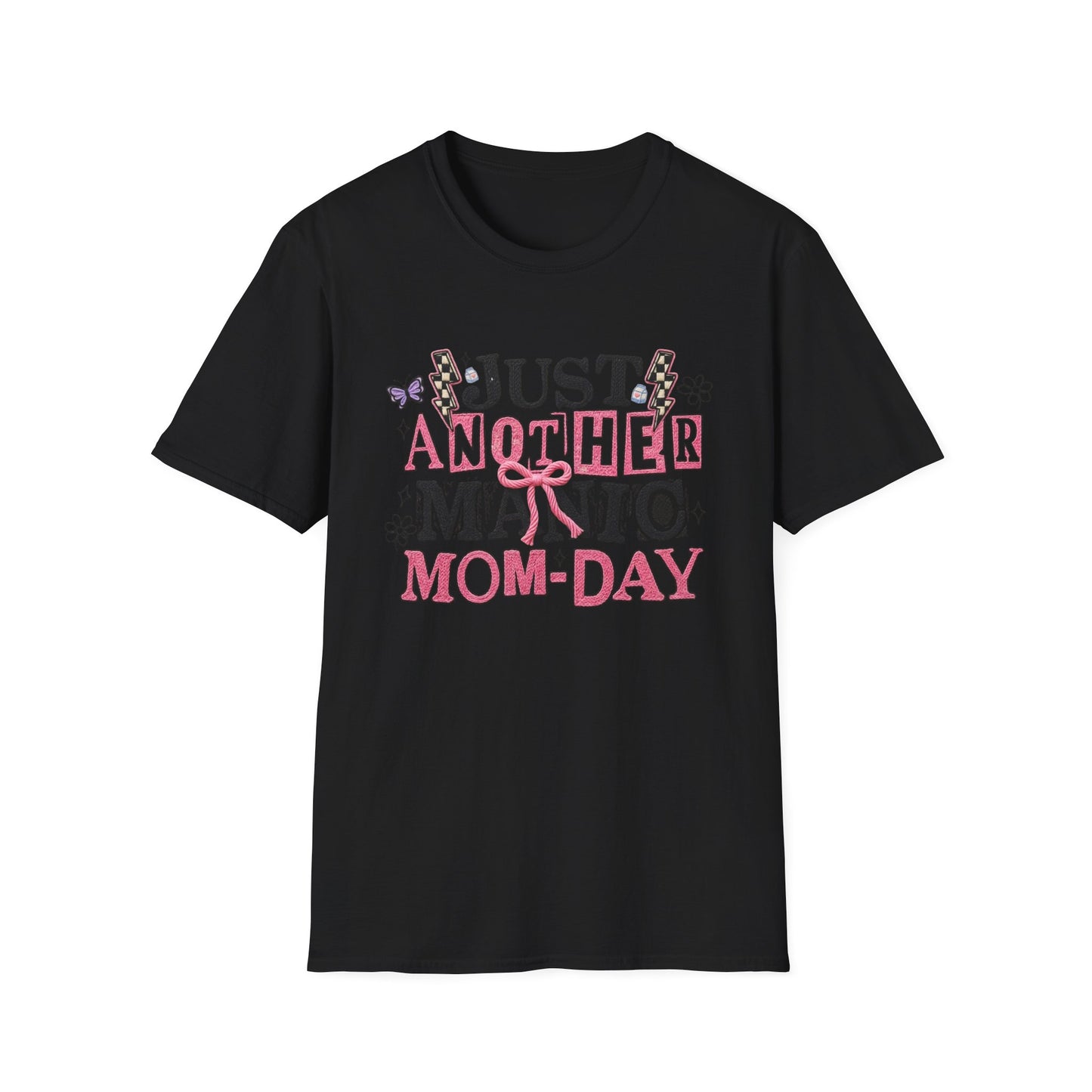 Just Another Manic Mom-Day T-Shirt — Funny Mom Graphic Tee