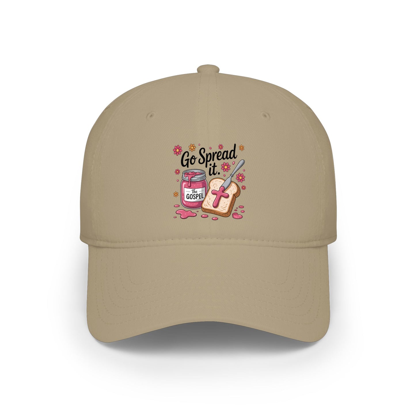 Go Spread It Cap — Jam & Toast Cute Baseball Hat