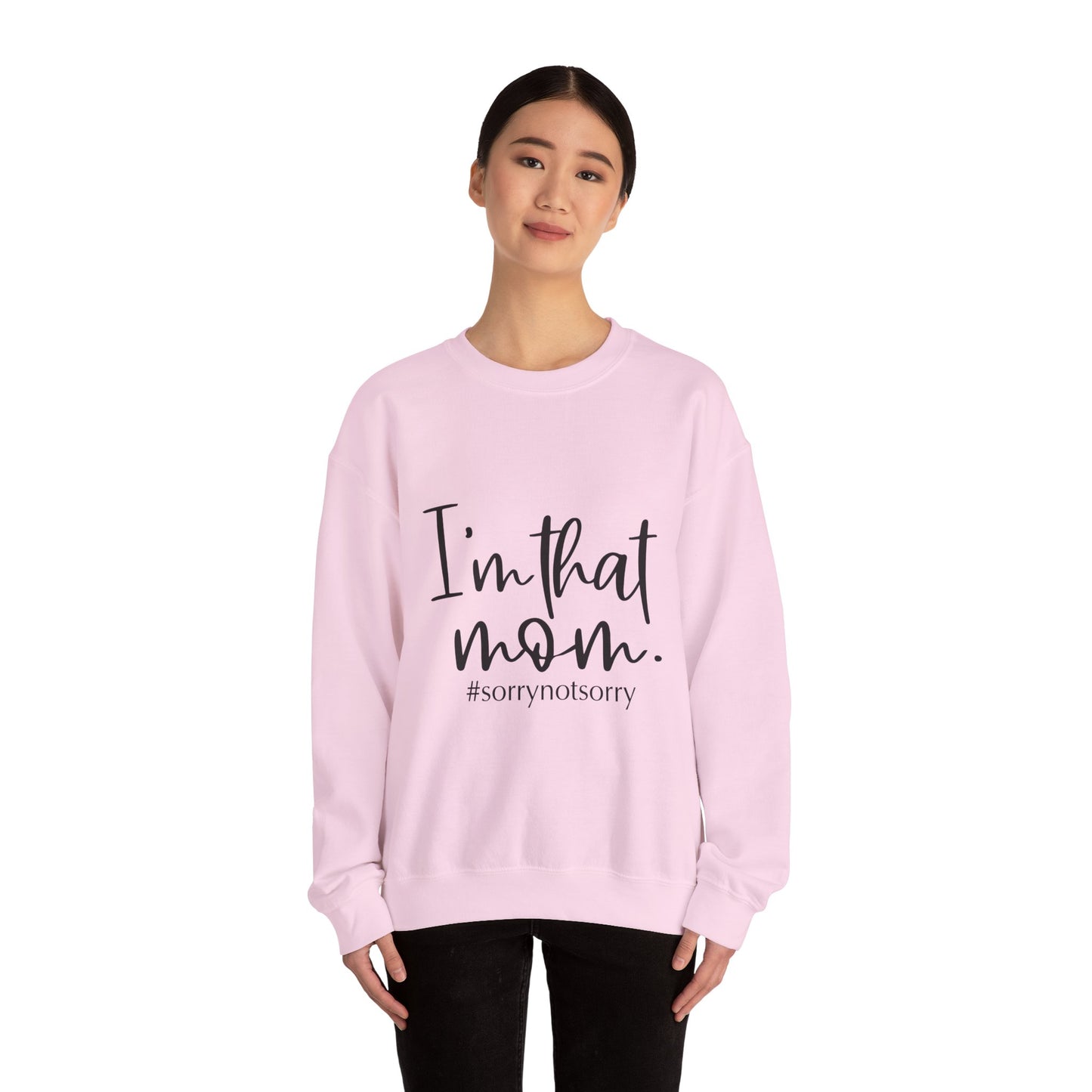 I'm That Mom Crewneck Sweatshirt – Cozy Unisex Heavy Blend™