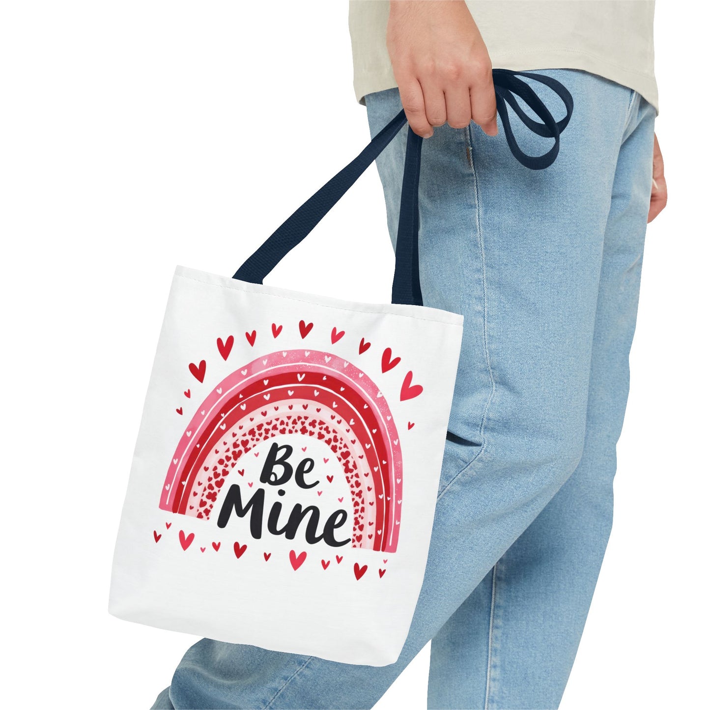 Be Mine Heart Tote Bag - Perfect for Valentine's Day and Everyday Love