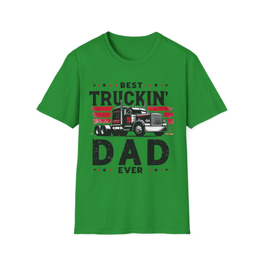 Best Truckin' Dad Ever T-Shirt | Perfect Gift For Father's Day