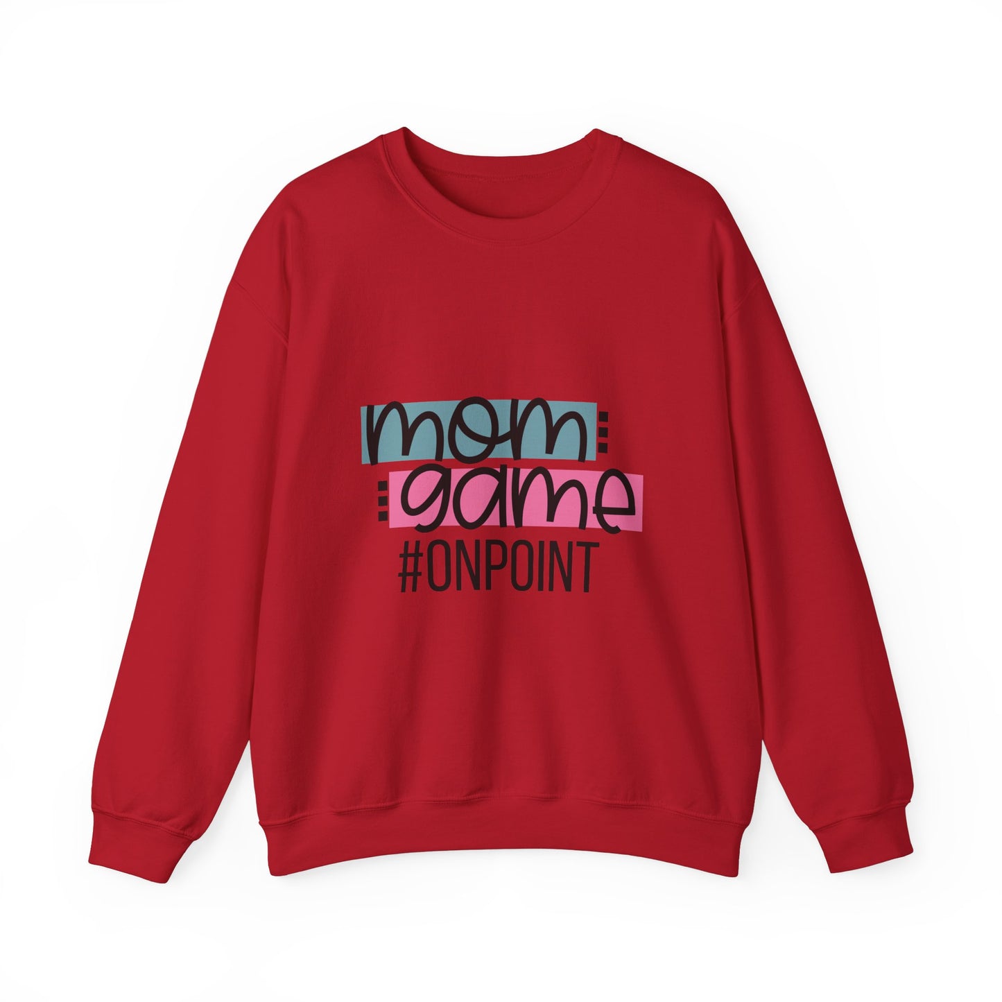 Mom Game On Point Sweatshirt - Unisex Heavy Blend™ Crewneck