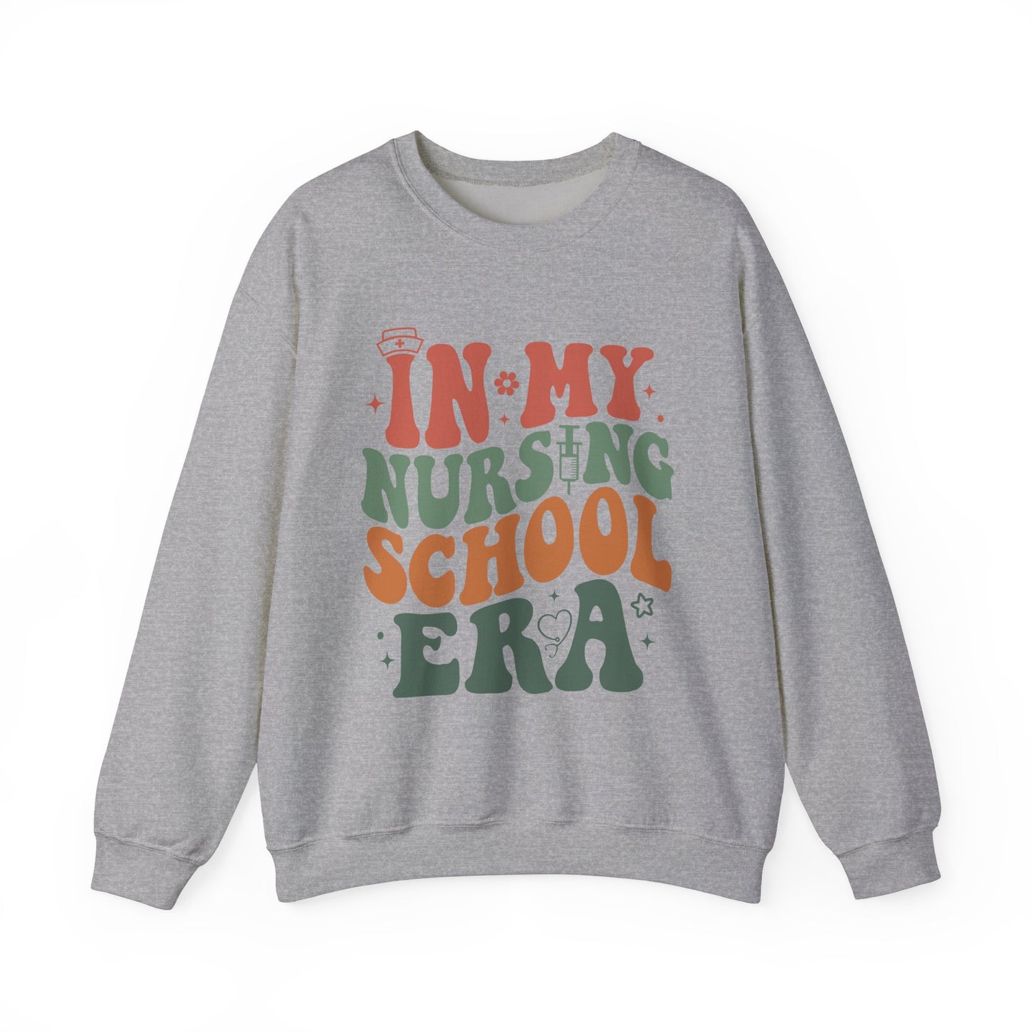 Inspirational Nursing School Sweatshirt - Unisex Heavy Blend Crewneck
