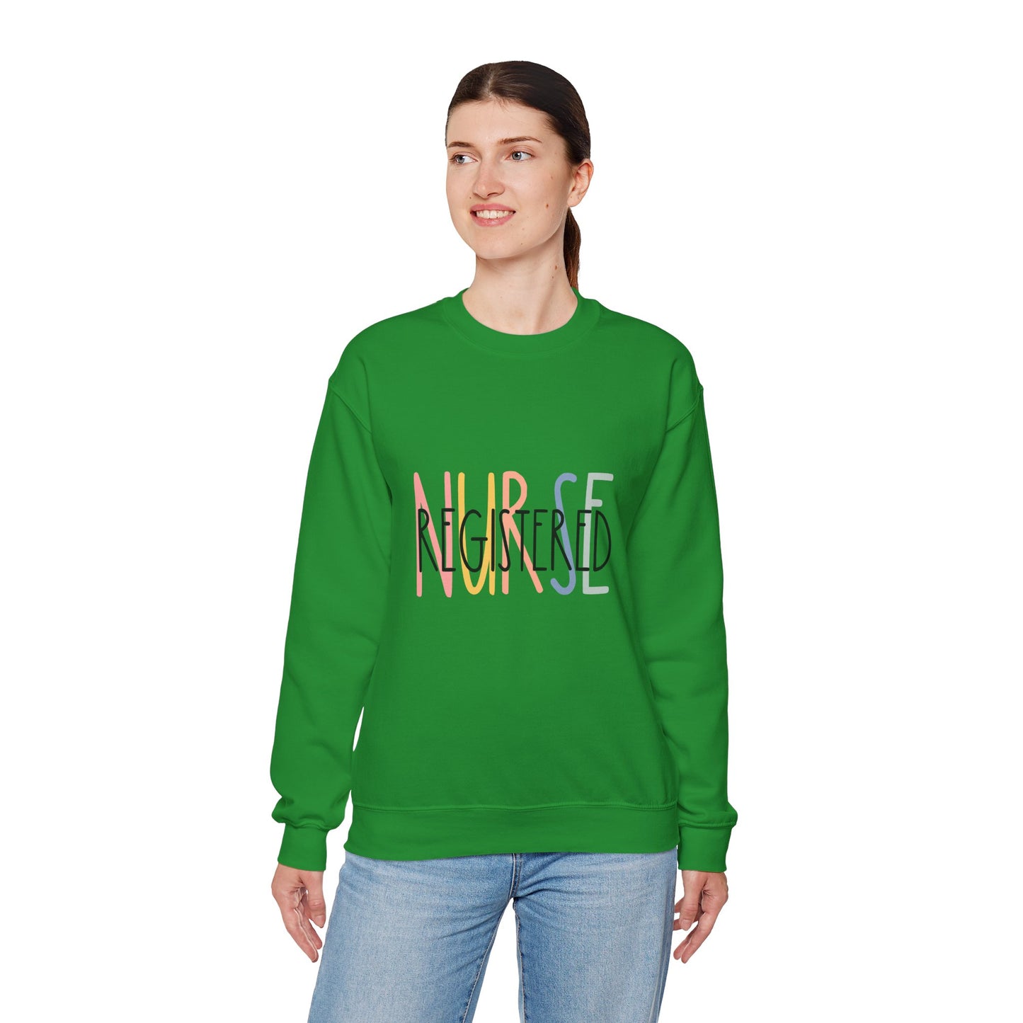 Registered Nurse Crewneck Sweatshirt - Cozy Gift for Healthcare Heroes