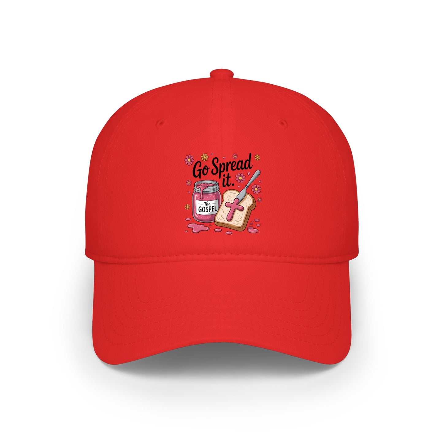Go Spread It Cap — Jam & Toast Cute Baseball Hat