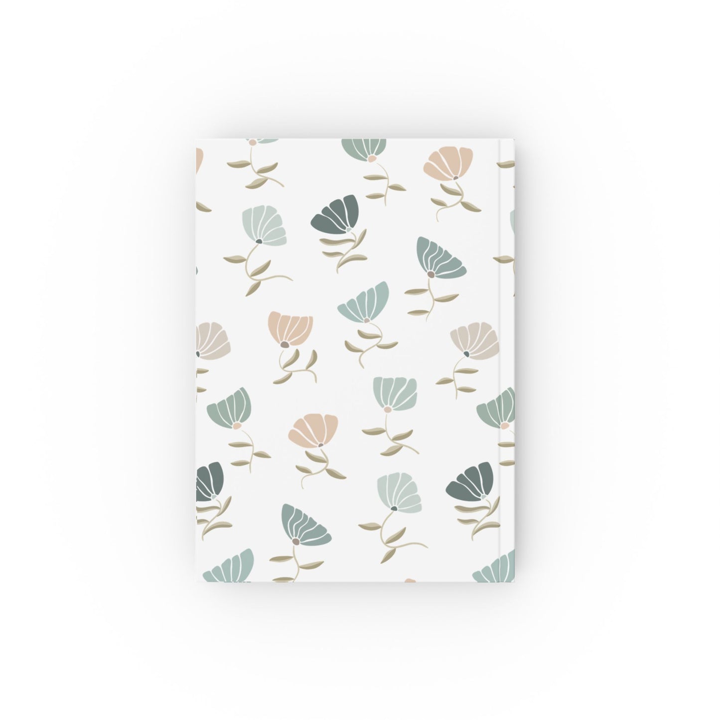 Floral Pattern Hardback Journal - Elegant Notebook for Writers and Dreamers