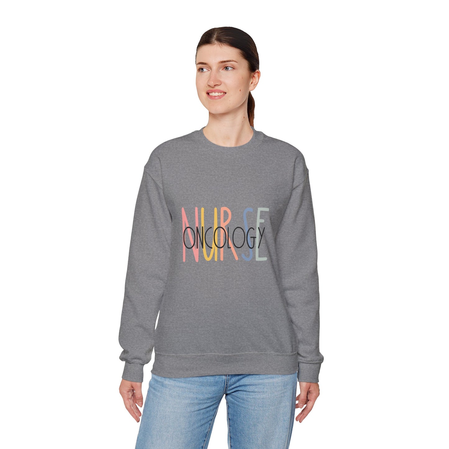 Oncology Nurse Sweatshirt for Healthcare Workers