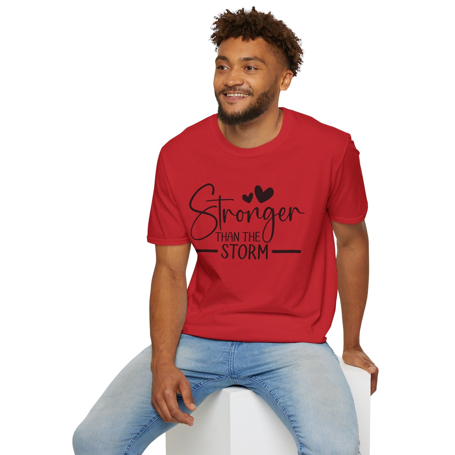 Stronger Than the Storm T-Shirt — Inspirational Tee