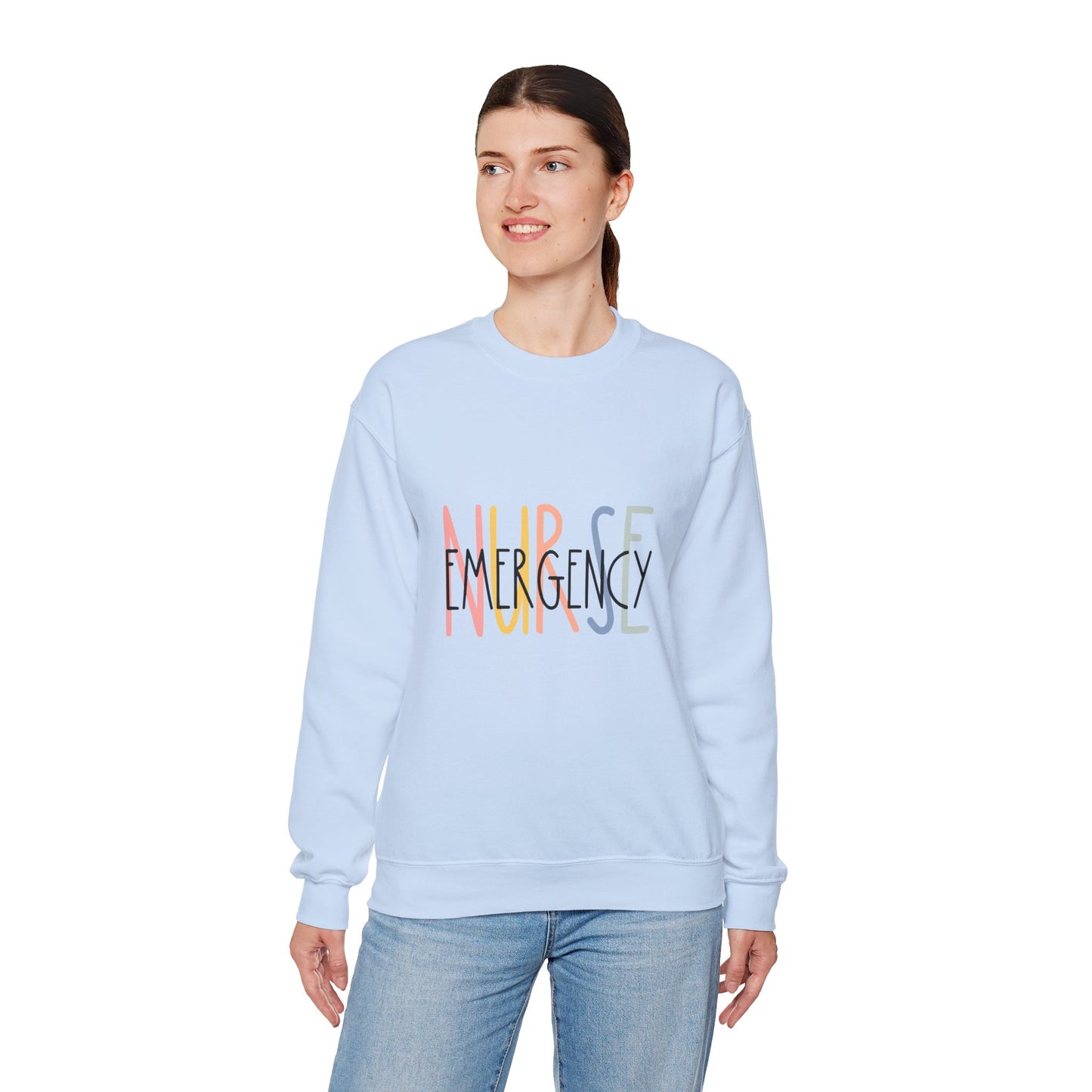 Nurse Emergency Crewneck Sweatshirt - Unisex Heavy Blend