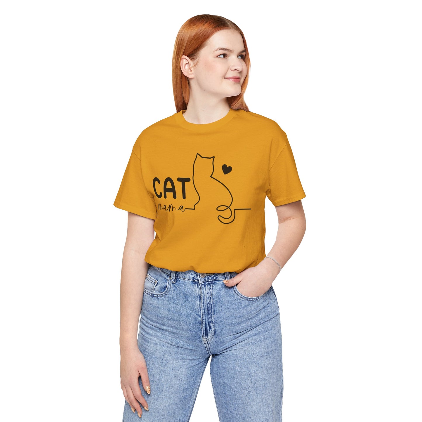 Cat Mama Unisex Tee - Perfect Gift for Cat Lovers