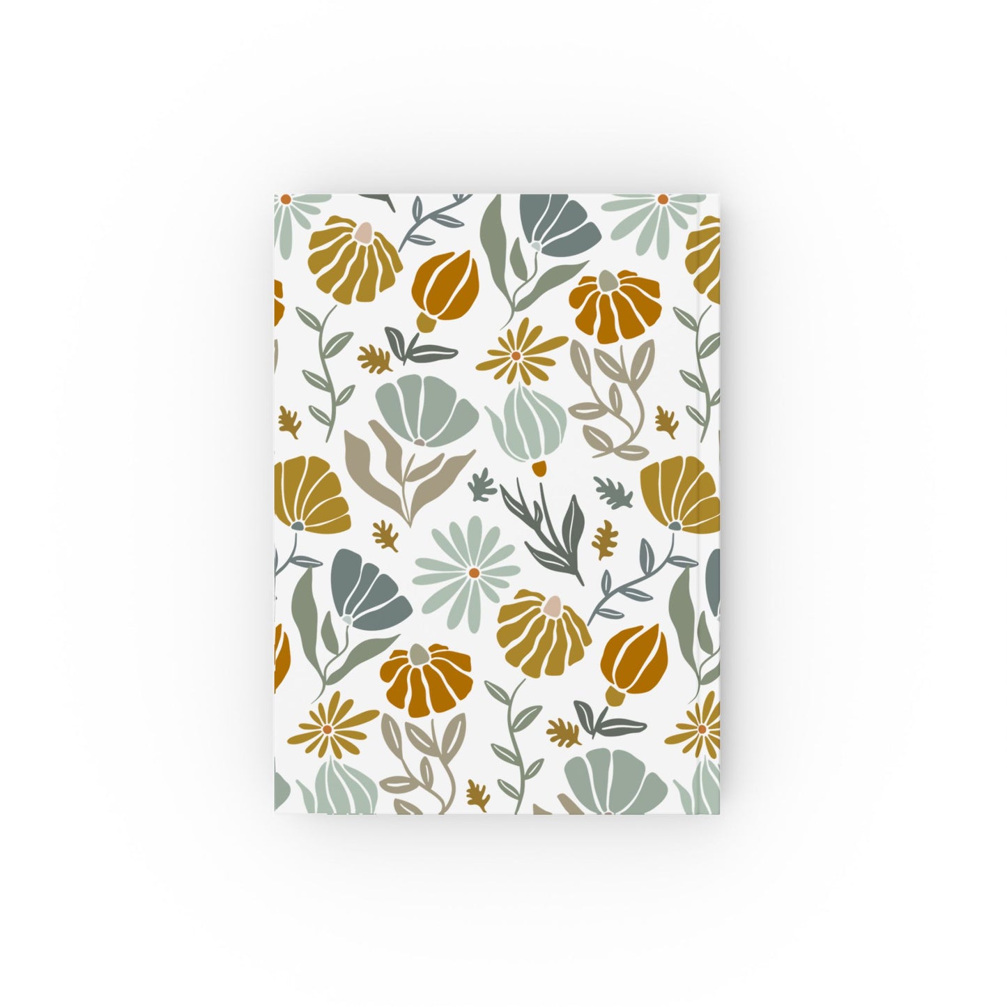 Floral Hard Backed Journal - Nature Inspired Notebook for Creative Writing