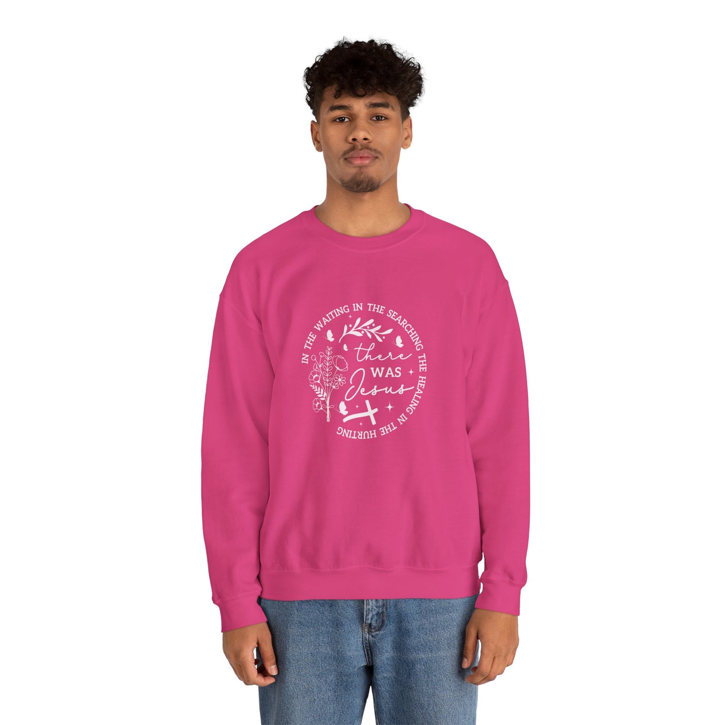 Faith & Comfort Crewneck Sweatshirt - 'In the Waiting' Design