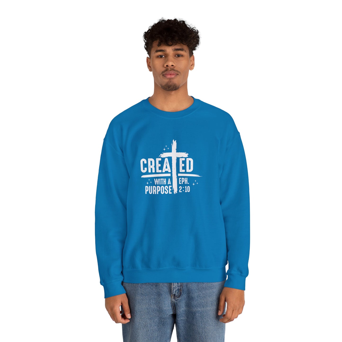 Created with a Purpose Unisex Heavy Blend™ Crewneck Sweatshirt