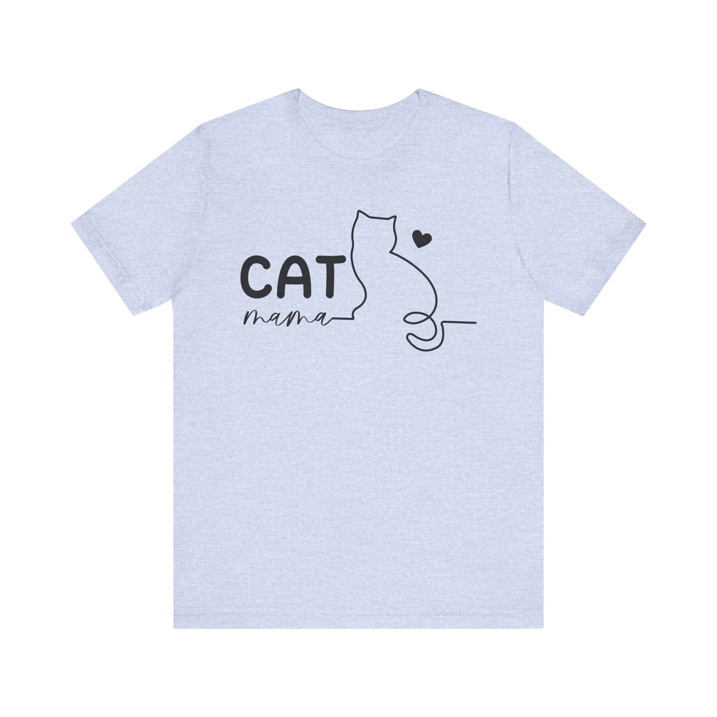 Cat Mama Unisex Tee - Perfect Gift for Cat Lovers