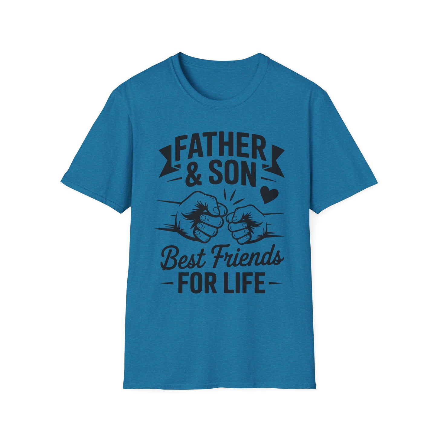 Father and Son Best Friends Unisex T-Shirt, Family Bonding Tee