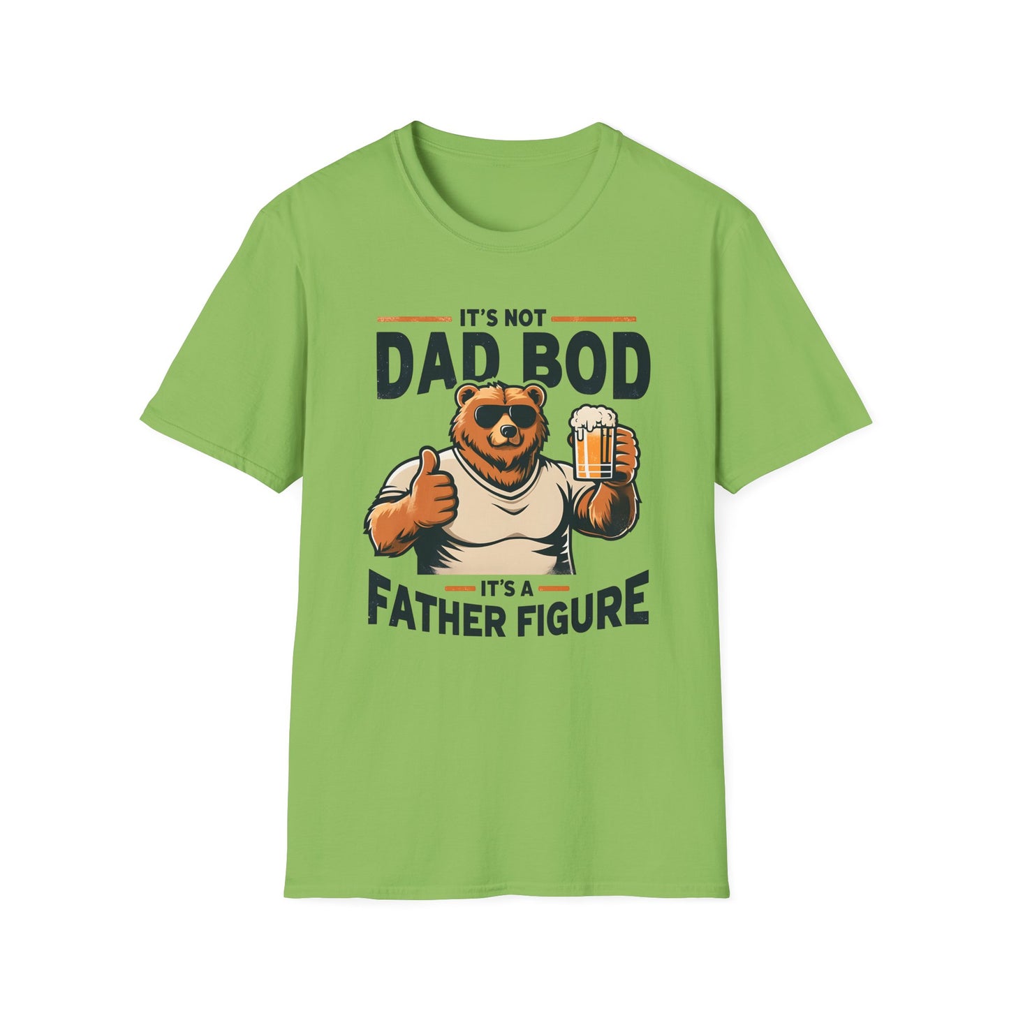 Fun Father Figure T-Shirt, Dad Bod Tee, Gift for Dads, Father's Day Gift