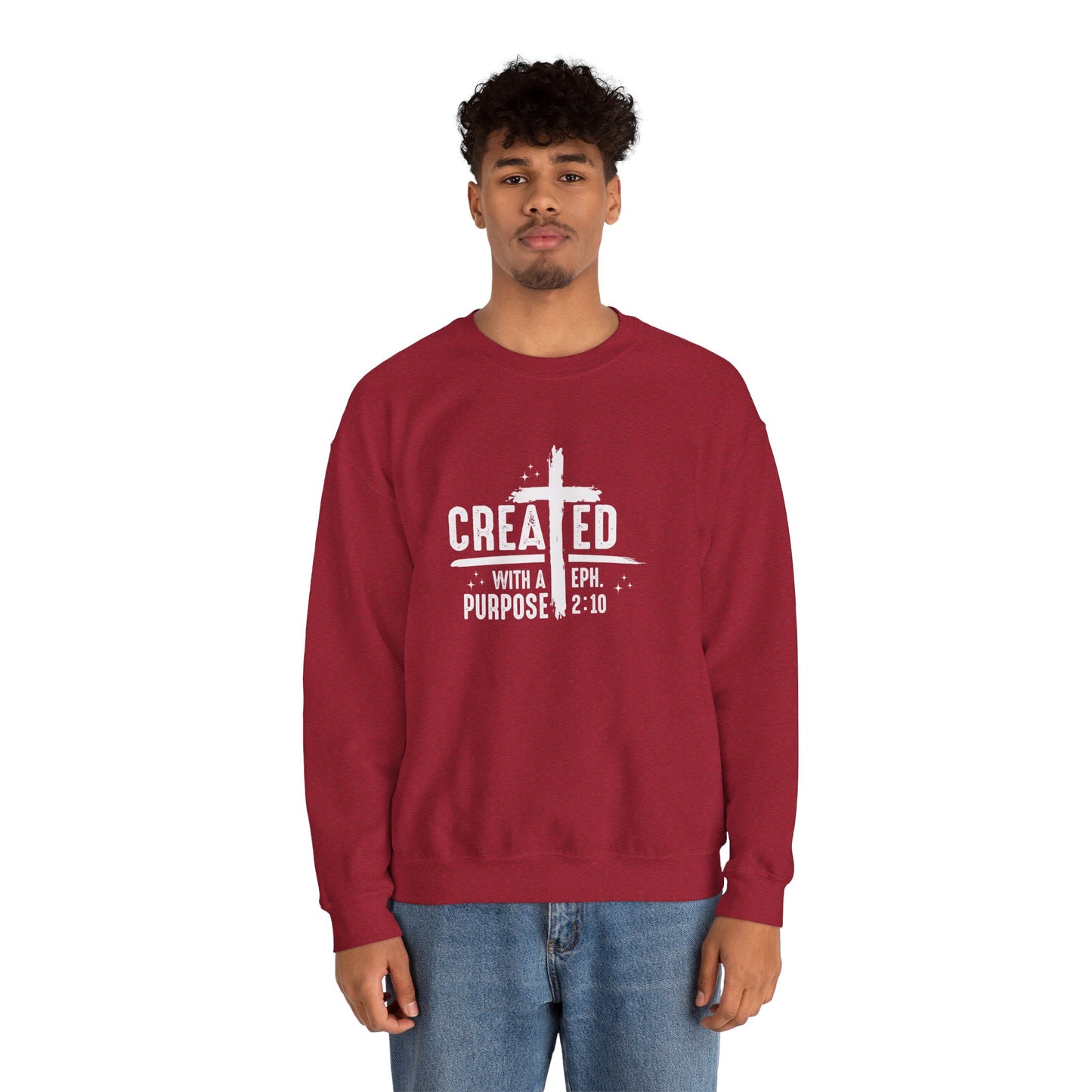 Created with a Purpose Unisex Heavy Blend™ Crewneck Sweatshirt