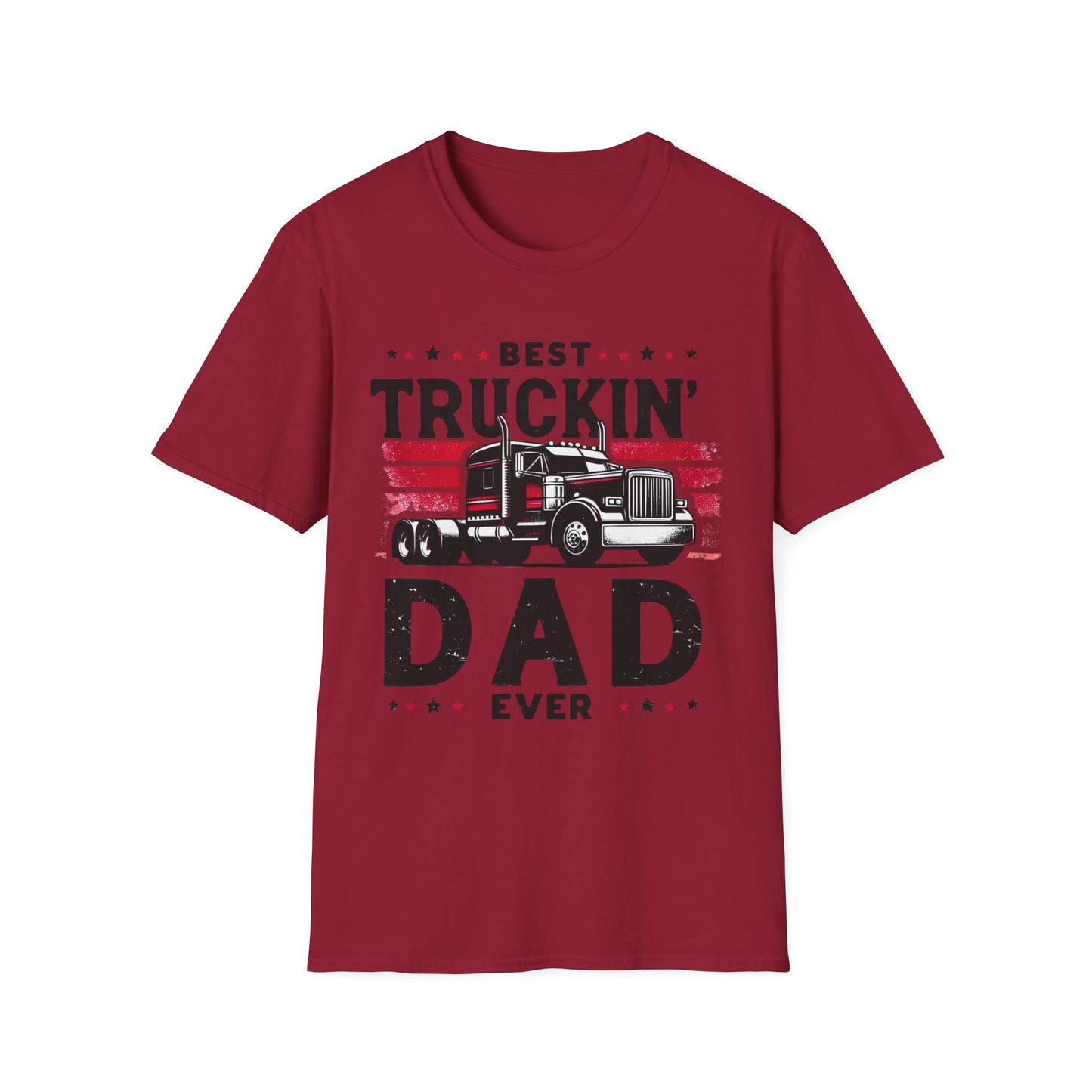 Best Truckin' Dad Ever T-Shirt | Perfect Gift For Father's Day