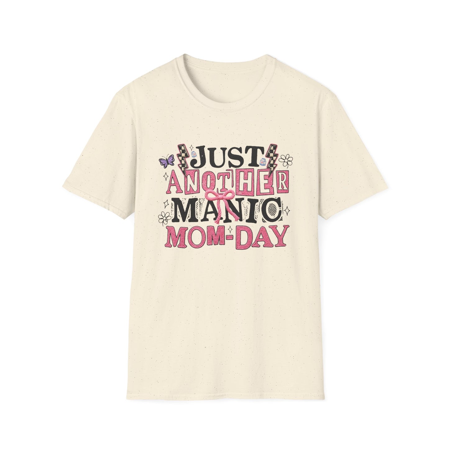 Just Another Manic Mom-Day T-Shirt — Funny Mom Graphic Tee