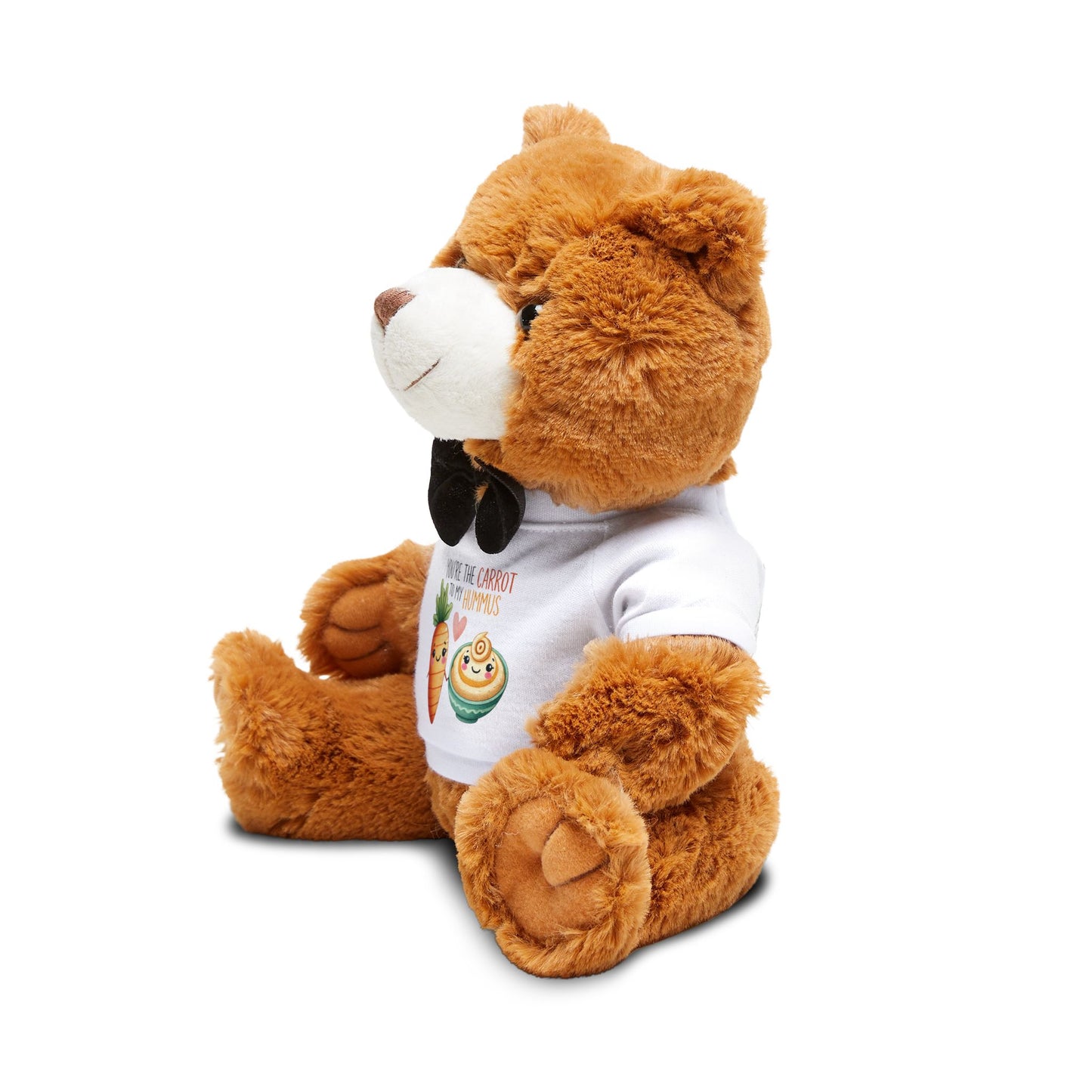 Cute Teddy Bear with Funny Food T-Shirt - Perfect Gift for Kids and Food Lovers