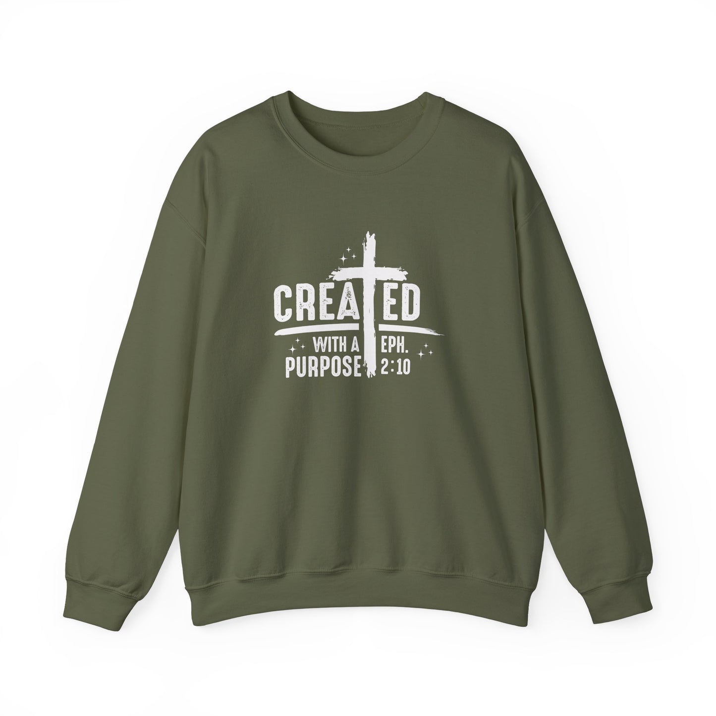 Created with a Purpose Unisex Heavy Blend™ Crewneck Sweatshirt