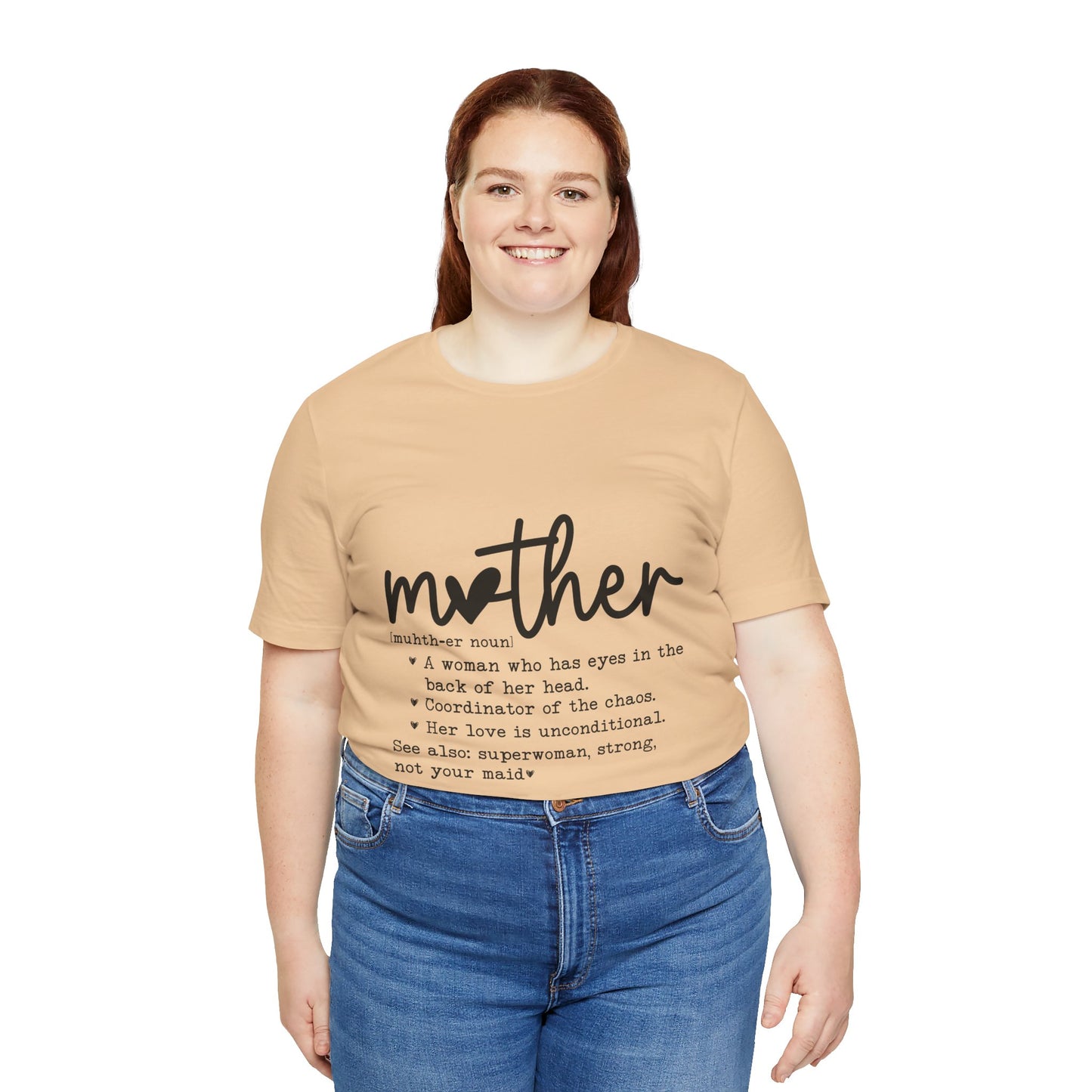 Mother Definition Unisex Jersey Tee - Perfect Gift for Moms