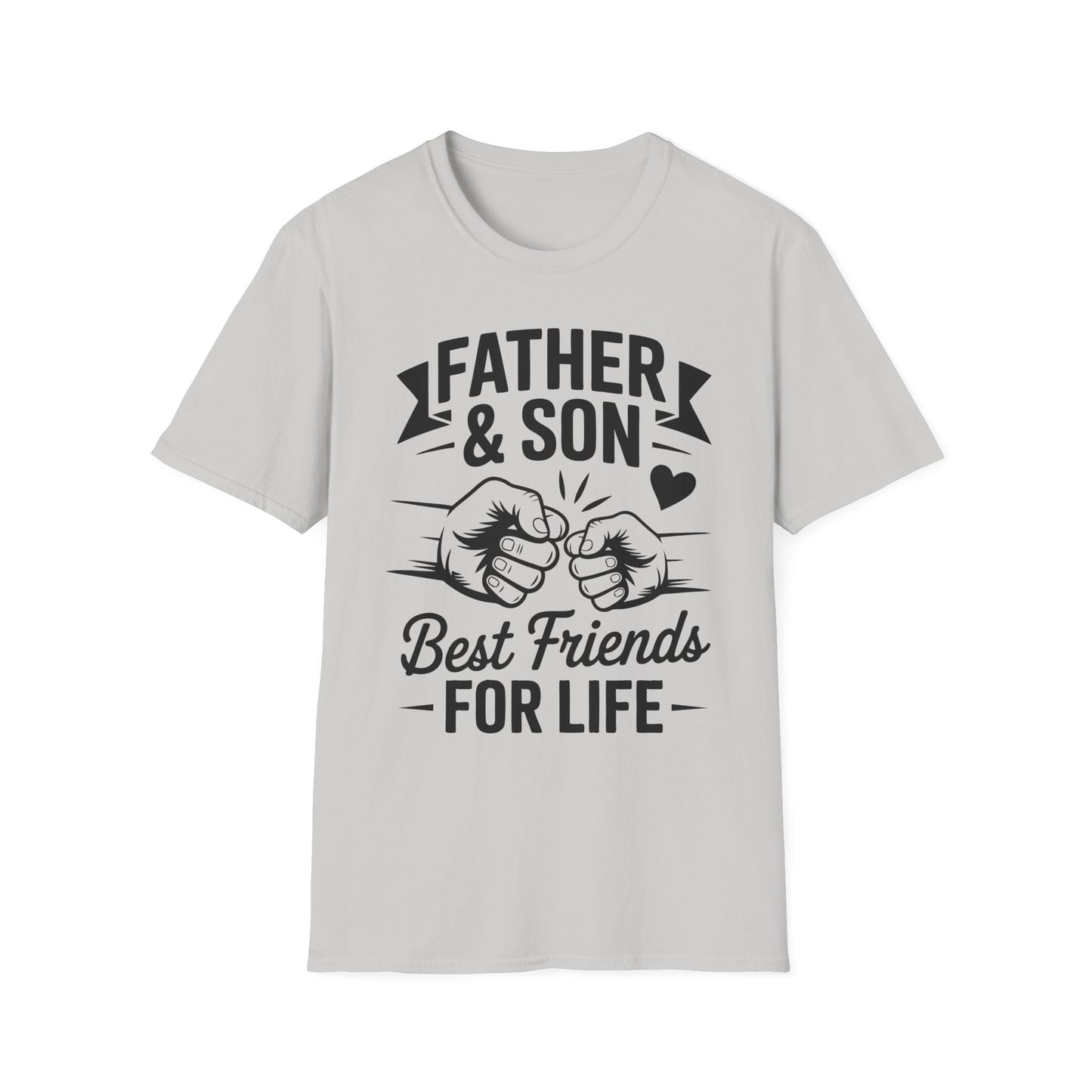 Father and Son Best Friends Unisex T-Shirt, Family Bonding Tee