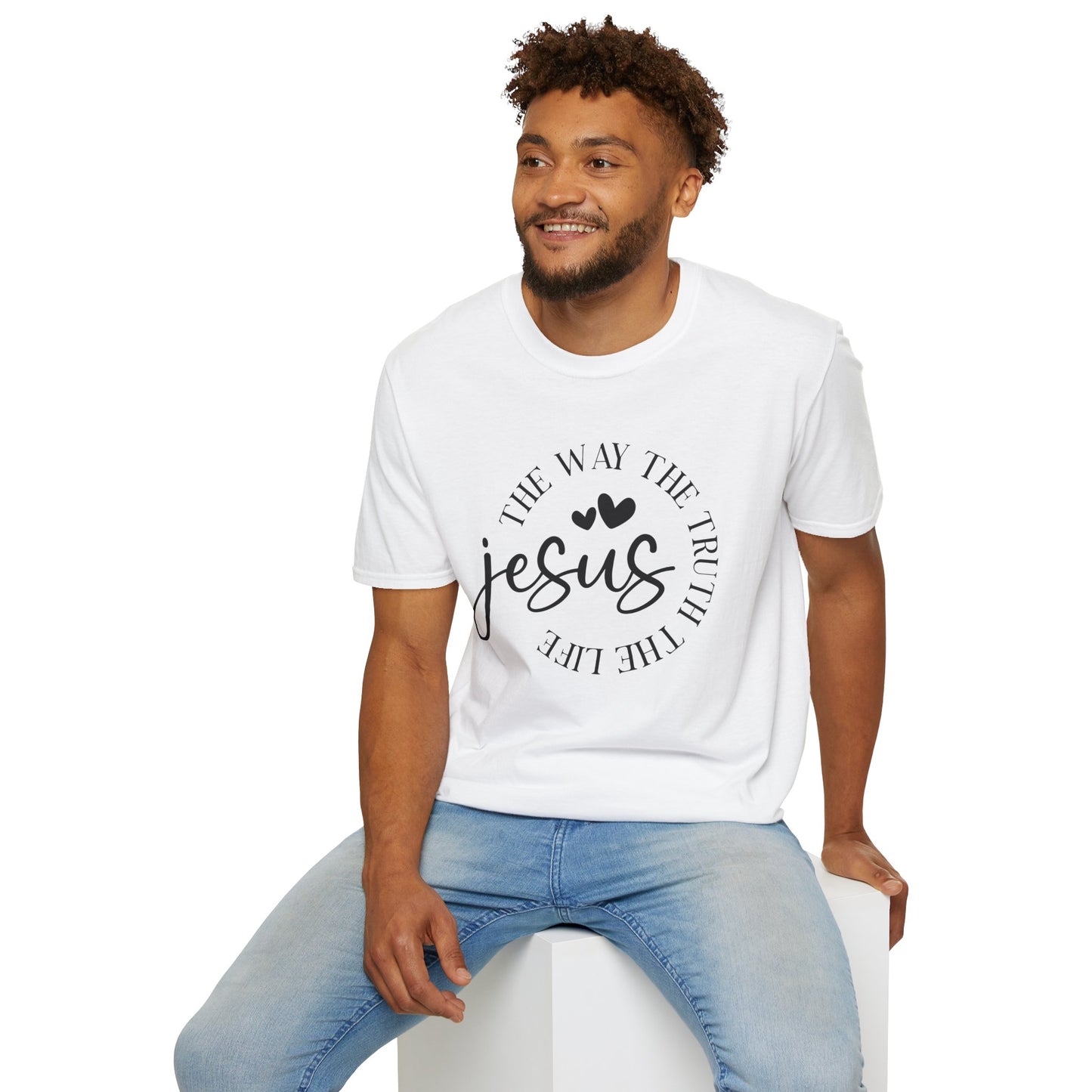 Jesus Faith T-Shirt — "The Way, The Truth, The Life" Christian Tee