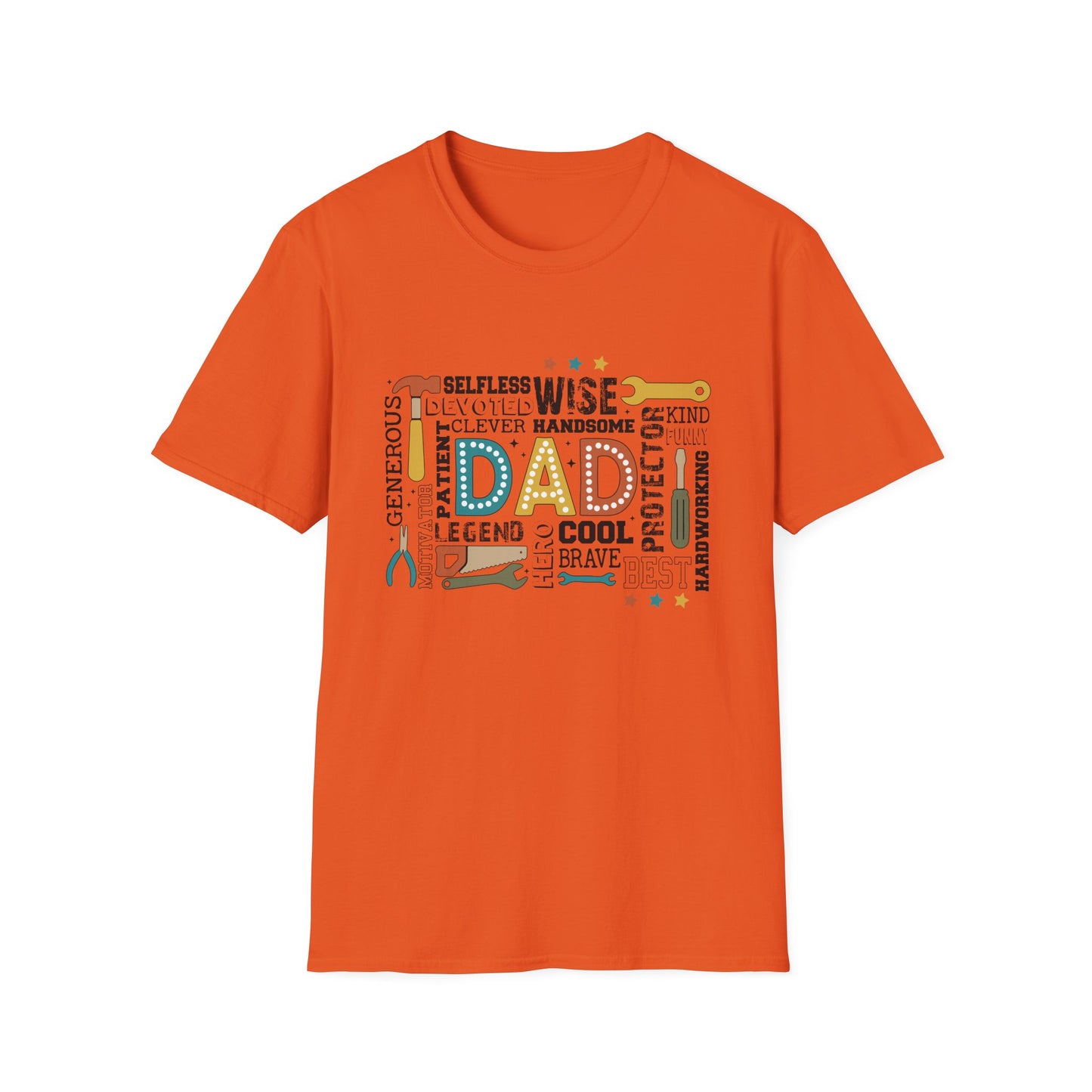 Father's Day Tribute T-Shirt, Dad Shirt Gift, Unisex Tee, Casual Wear for Dads