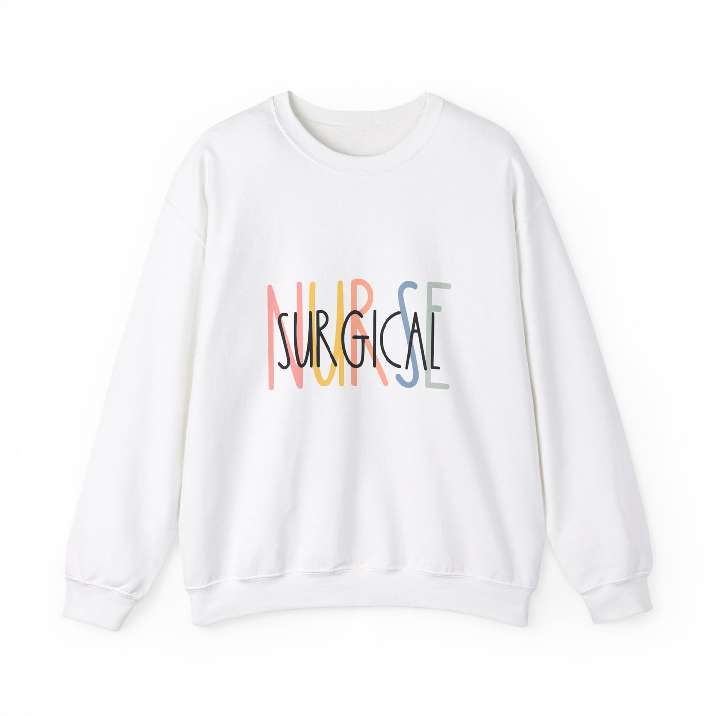 Surgical Nurse Unisex Heavy Blend™ Crewneck Sweatshirt - Comfy Gift for Healthcare Workers